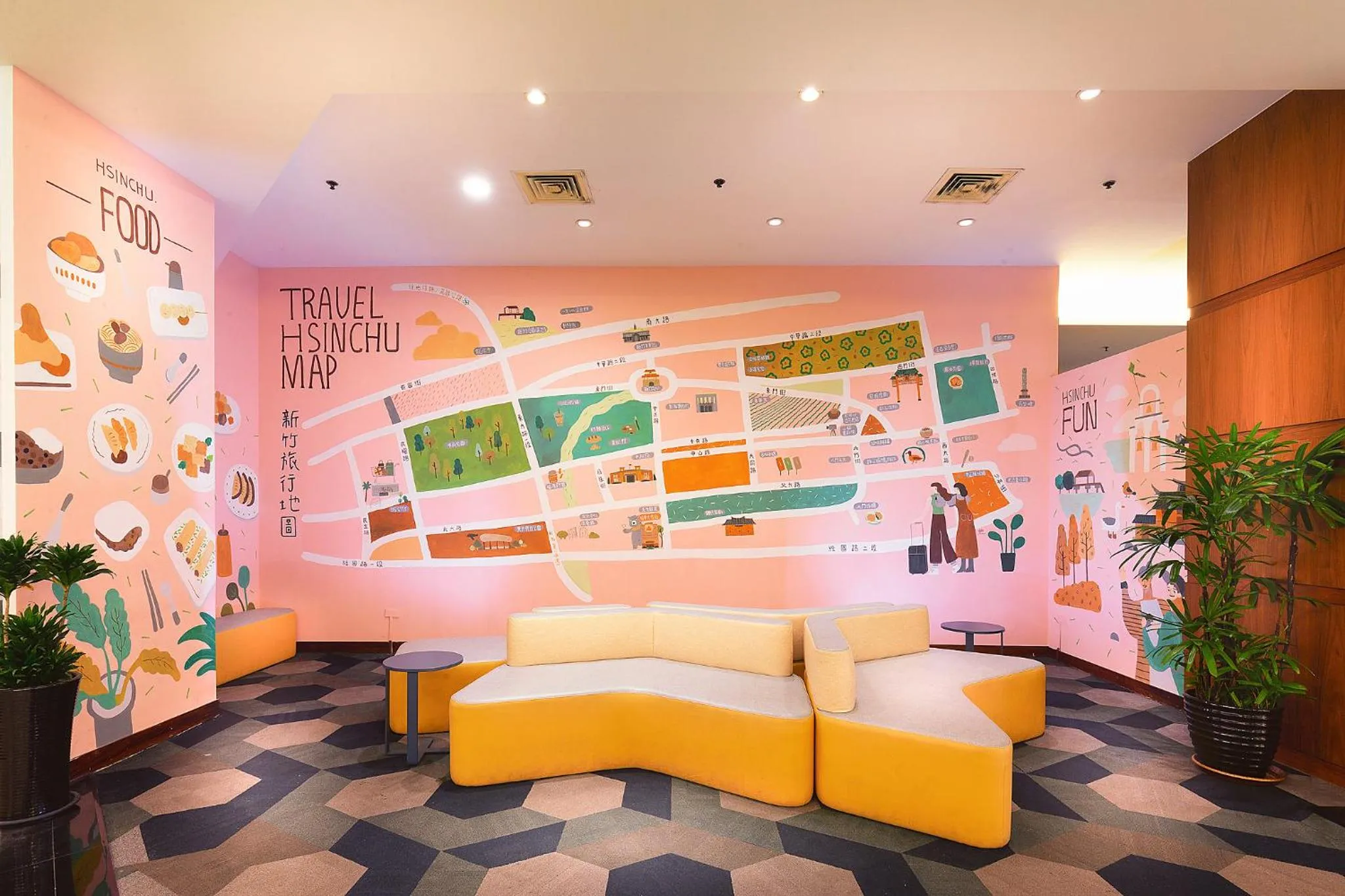 Lobby or reception in Howard Plaza Hotel Hsinchu