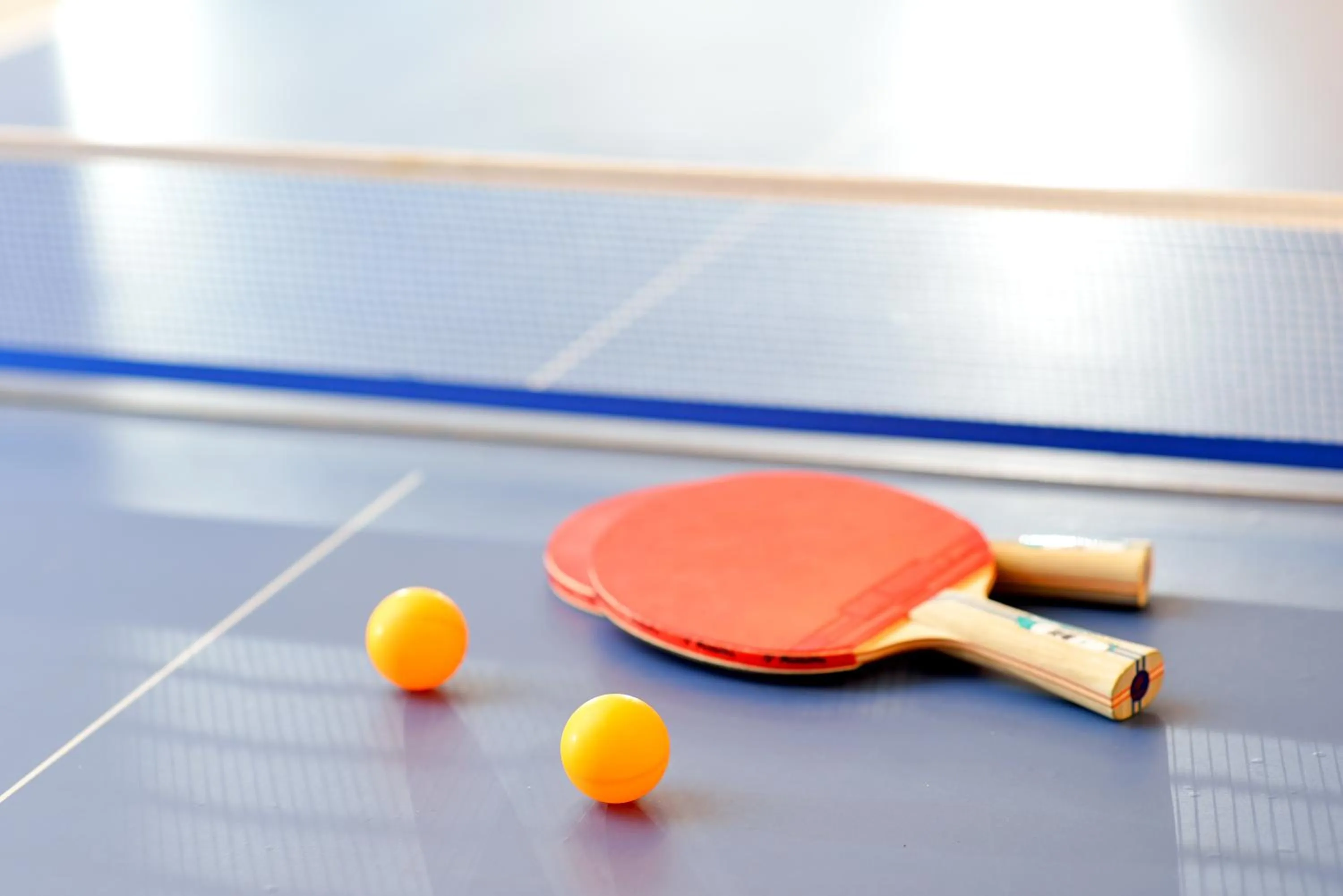 Table tennis in Howard Plaza Hotel Hsinchu