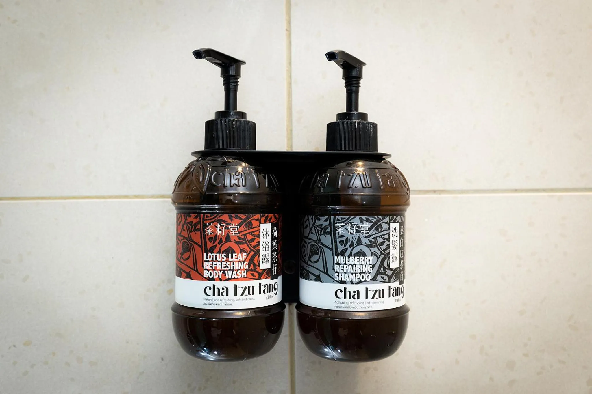 Shower in Howard Plaza Hotel Hsinchu