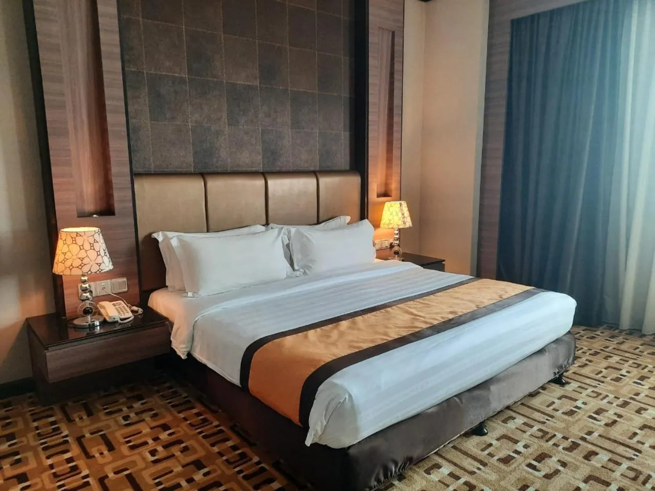 Bed in Grand Paragon Hotel Johor Bahru