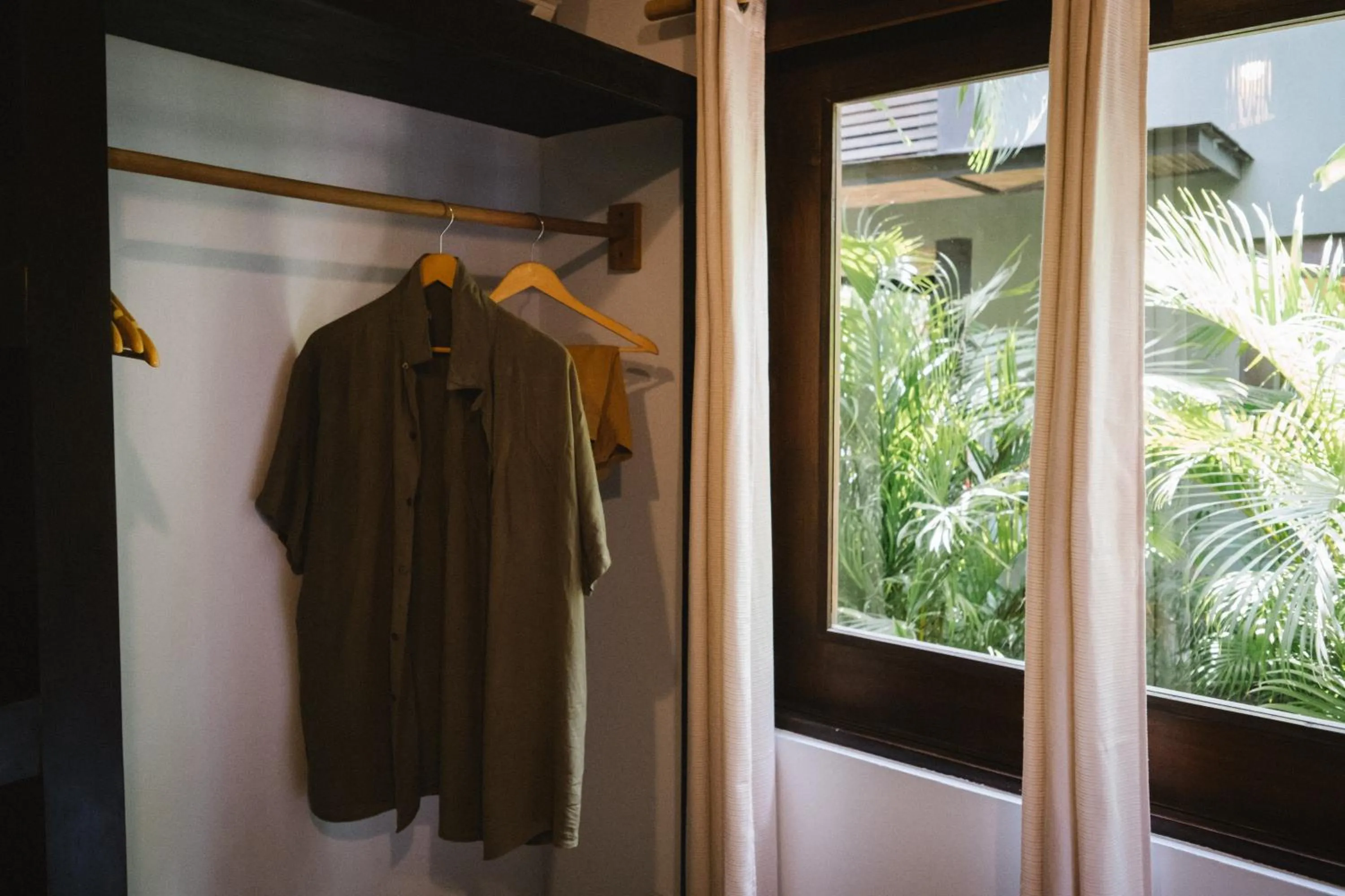 Garden view in Lua Villas