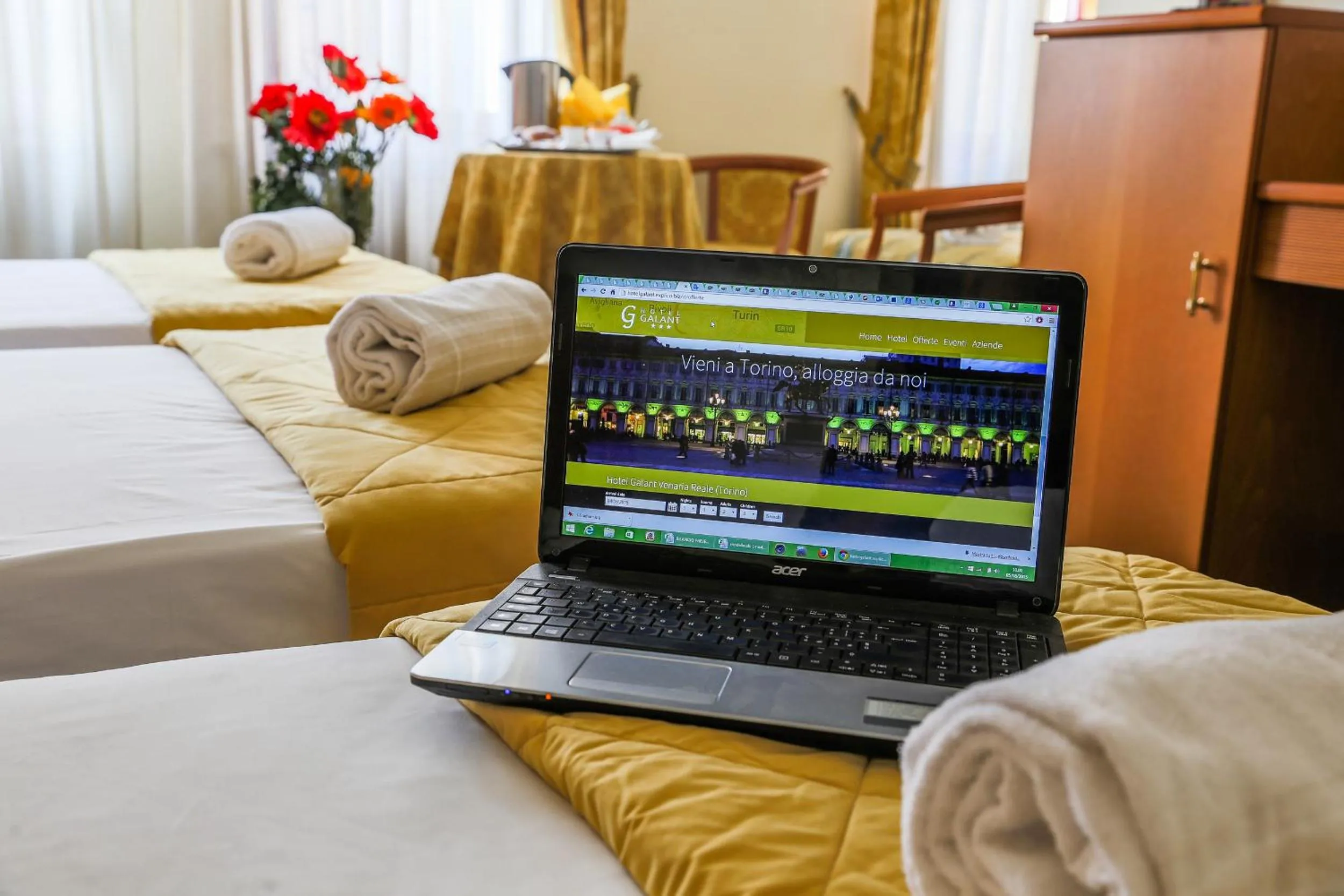 Bedroom, Bed in Hotel Galant