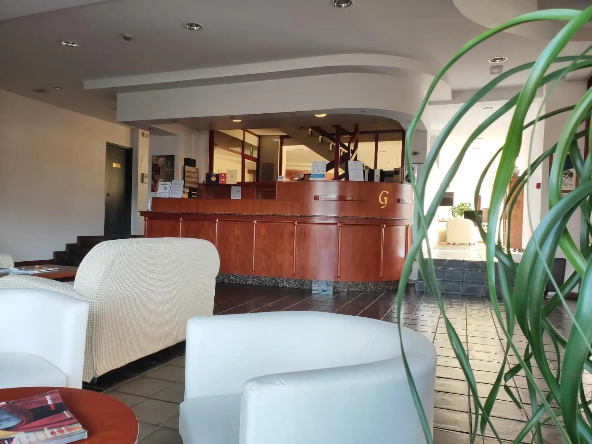 Lobby or reception in Hotel Galant