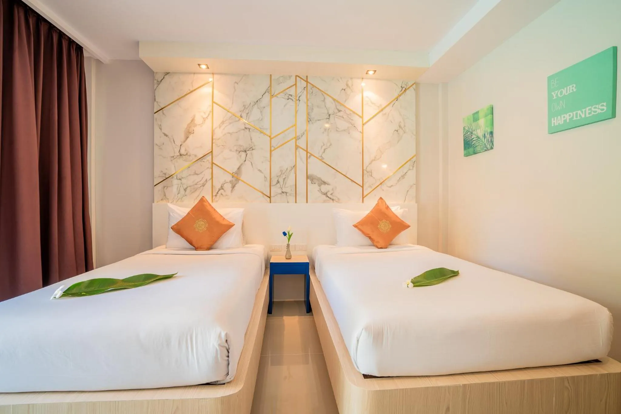 Bed in Phi Phi Anita Resort