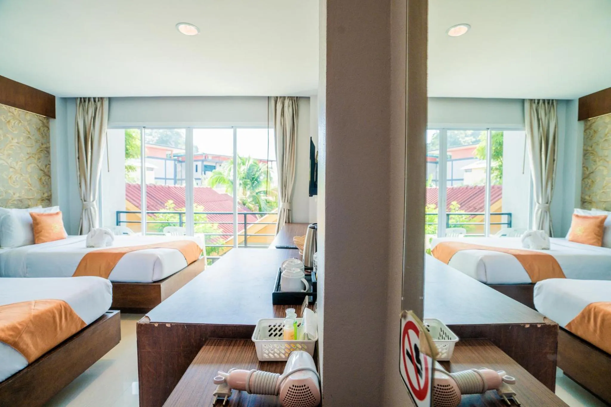 Bed in Phi Phi Anita Resort