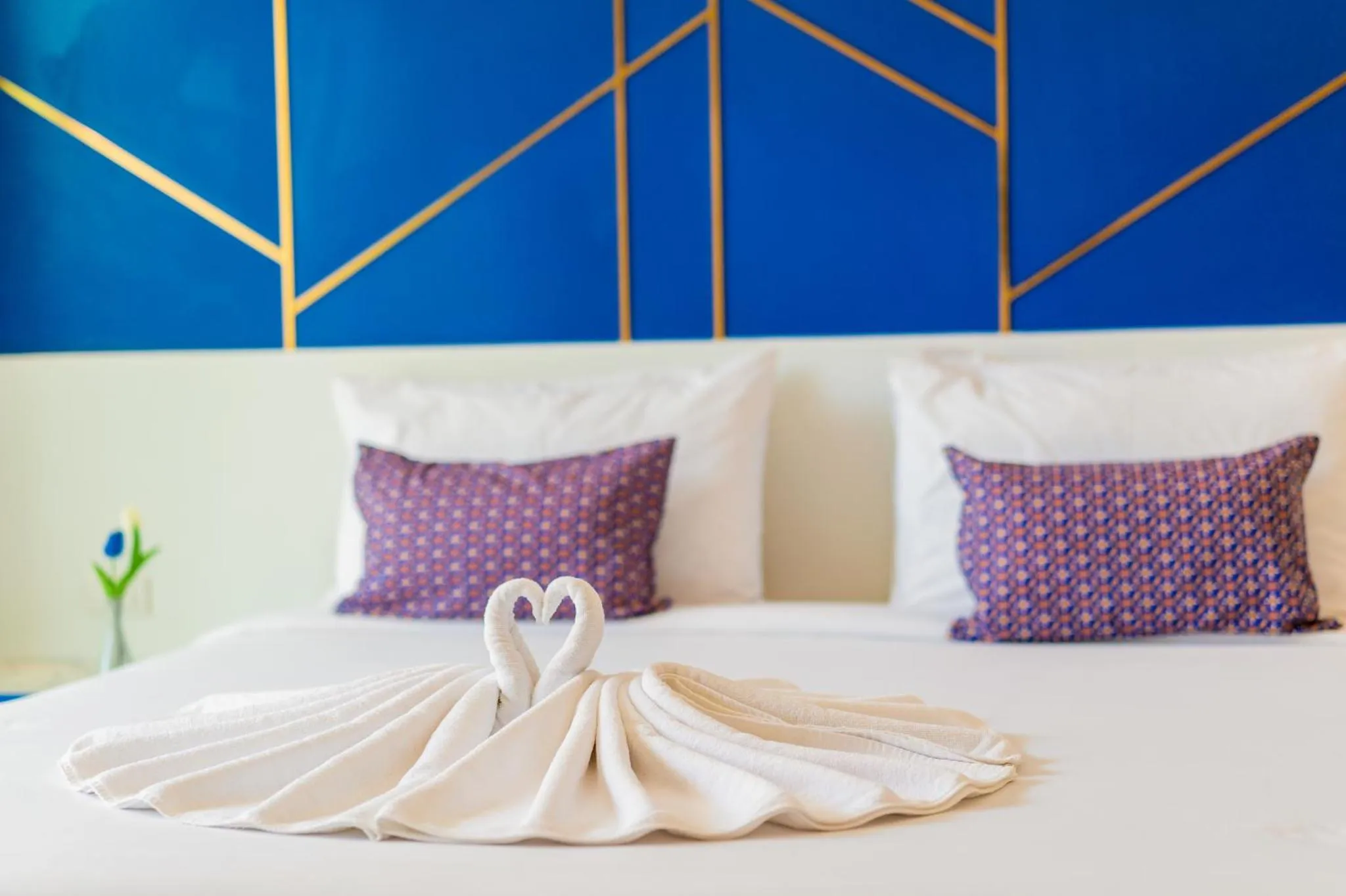 Bed in Phi Phi Anita Resort