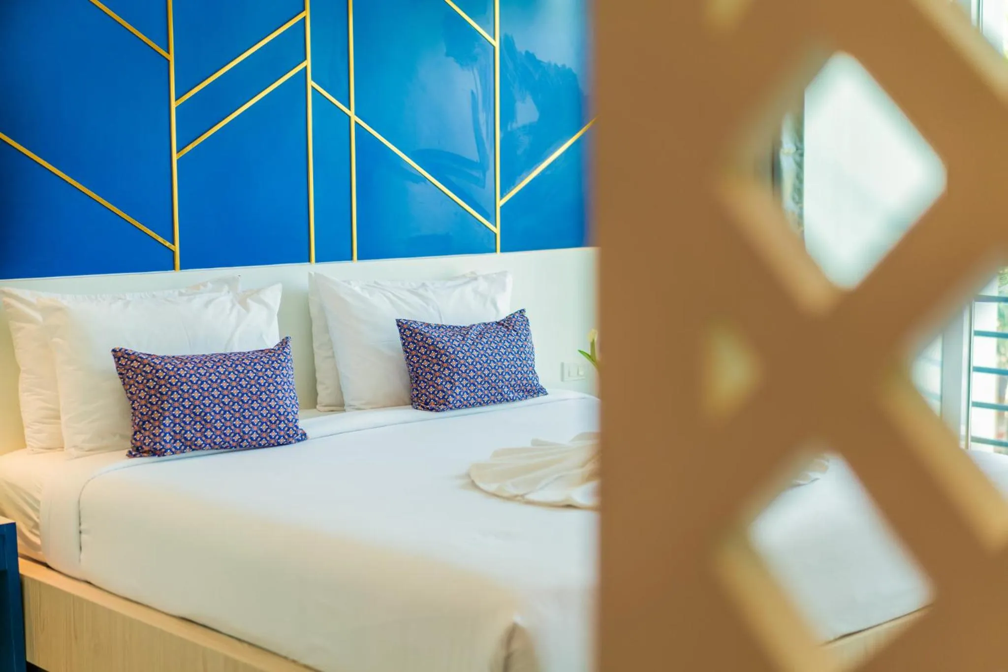 Bed in Phi Phi Anita Resort