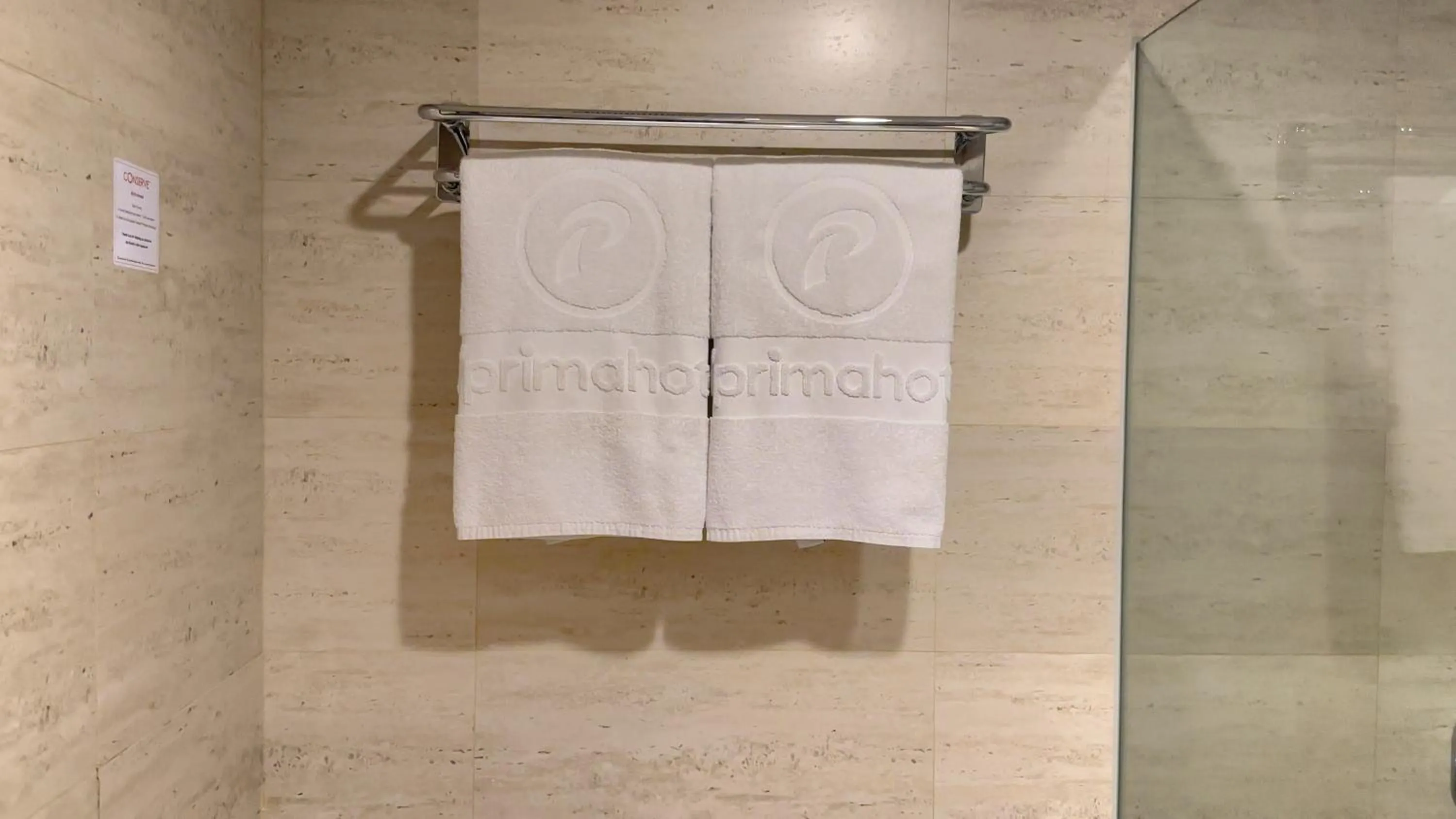 towels in d'primahotel Kualanamu Airport Medan