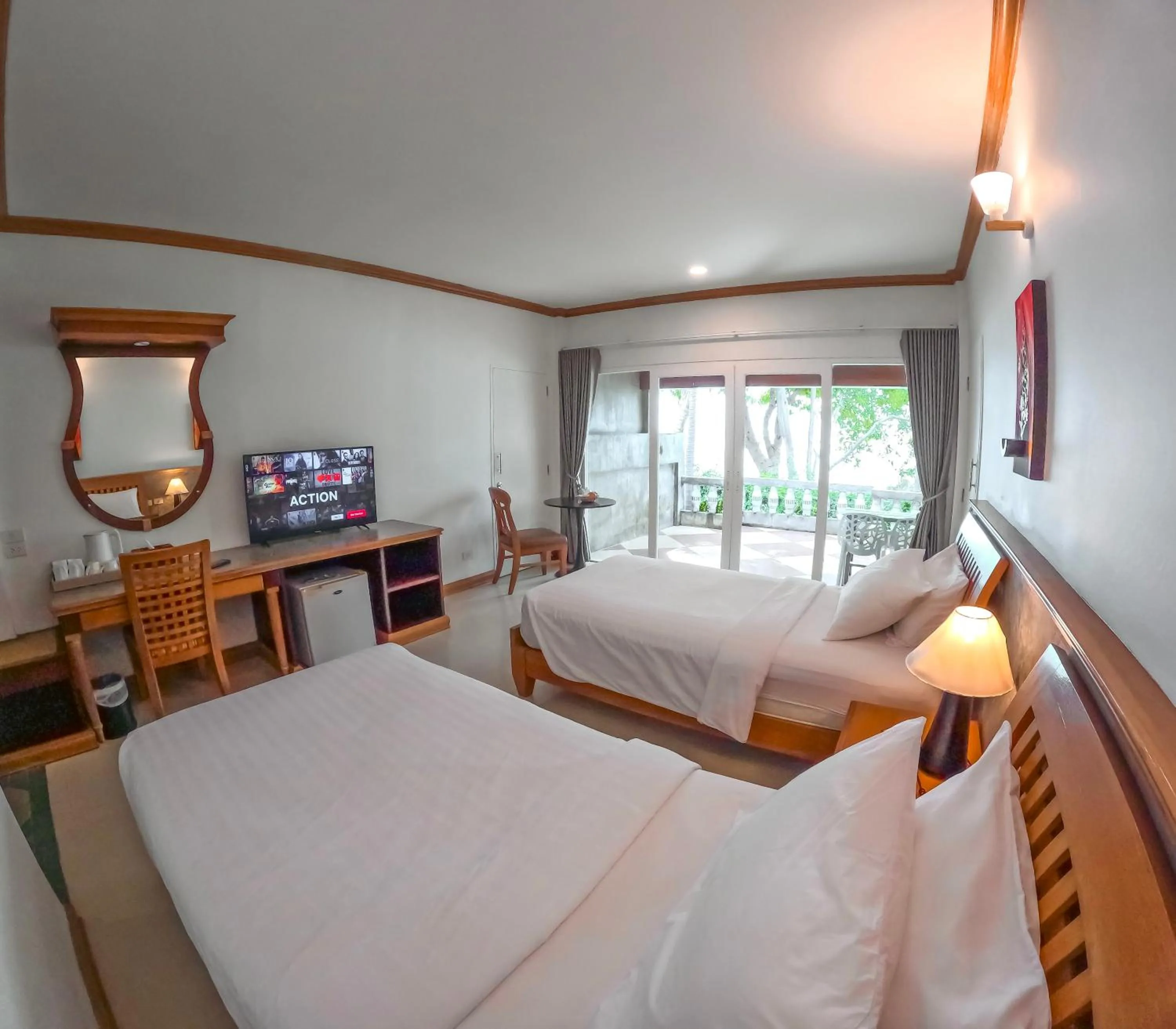 Bed in Haadson Resort & Koh Raham