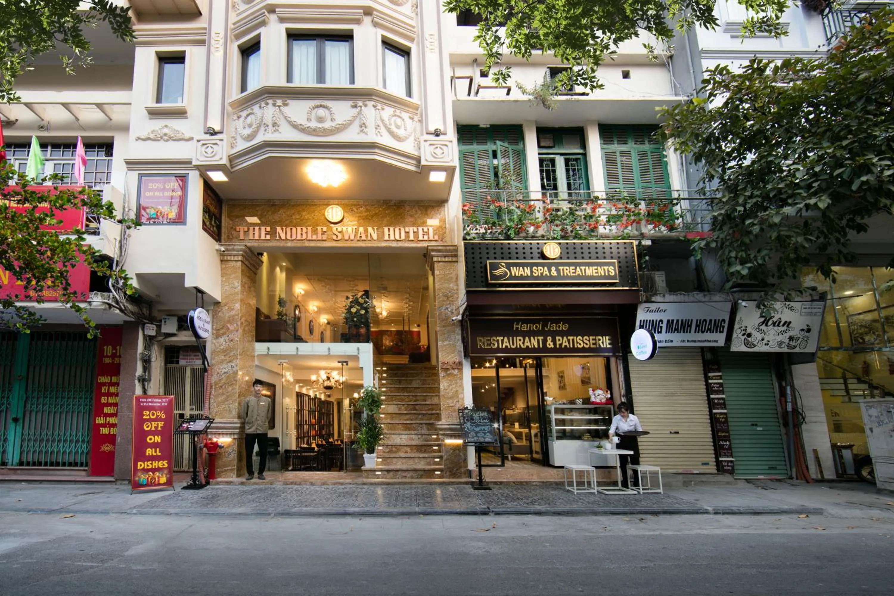 Property building in Hanoi Center Silk Premium Hotel & Spa & Travel