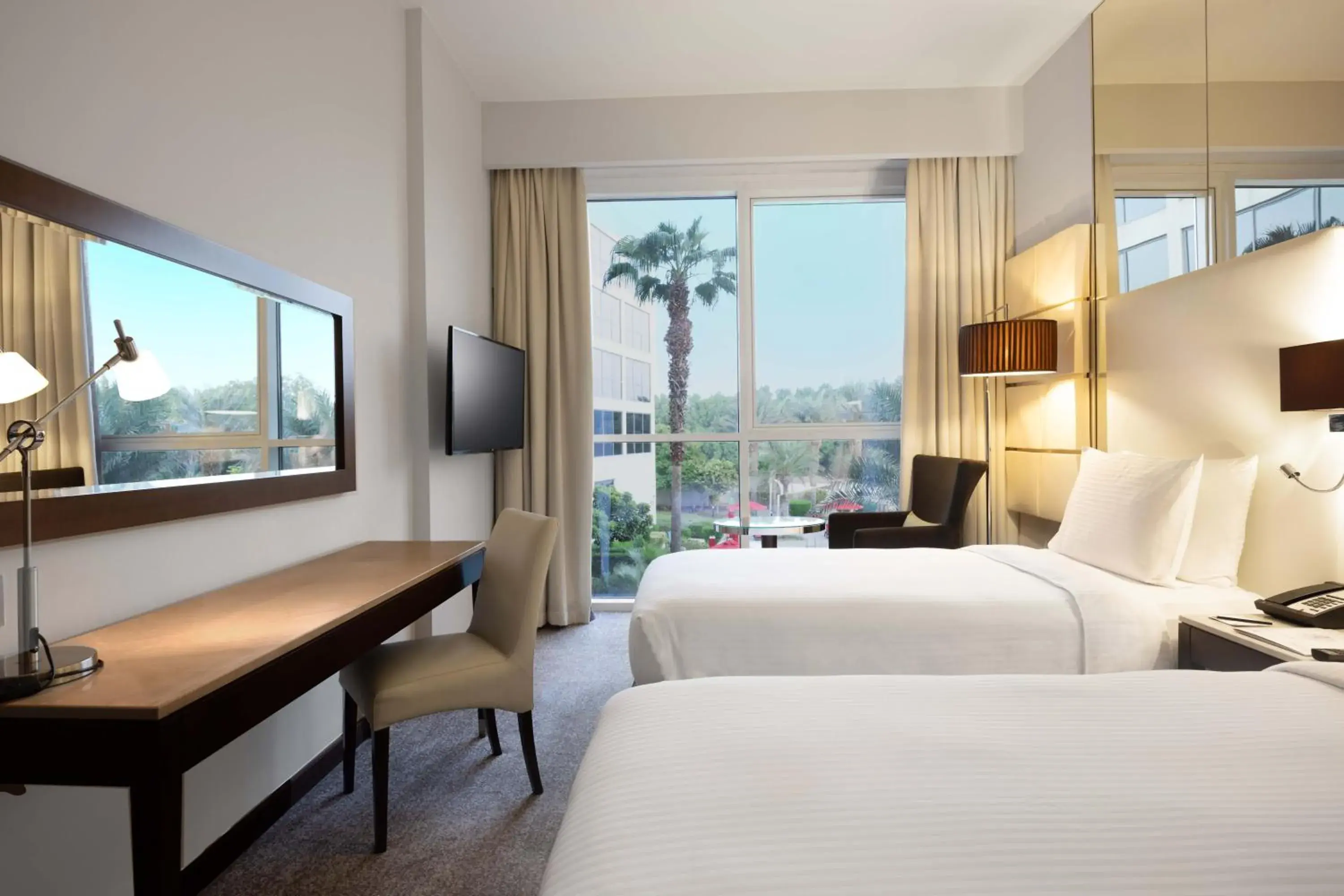 Pool View Room - Twin Beds in Centro Sharjah Pool View Room - Twin Beds in Centro Sharjah