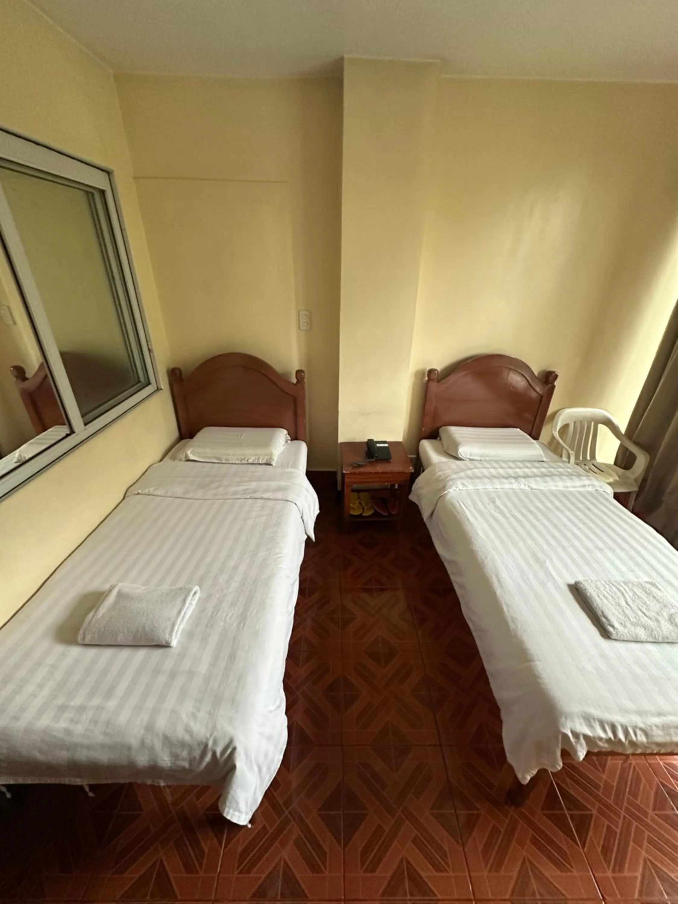 Bed in Hotel 45 Extension