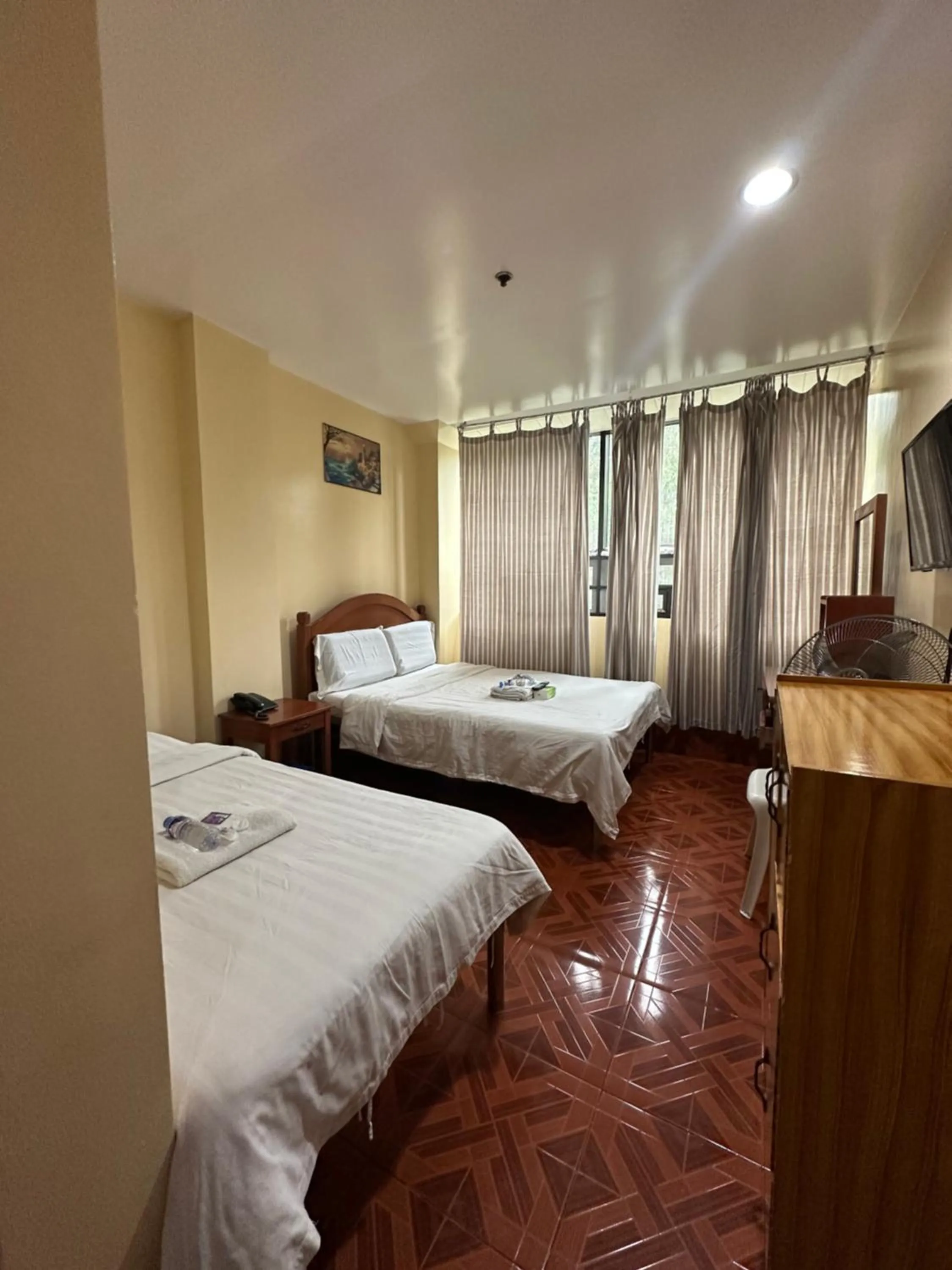 Bed in Hotel 45 Extension