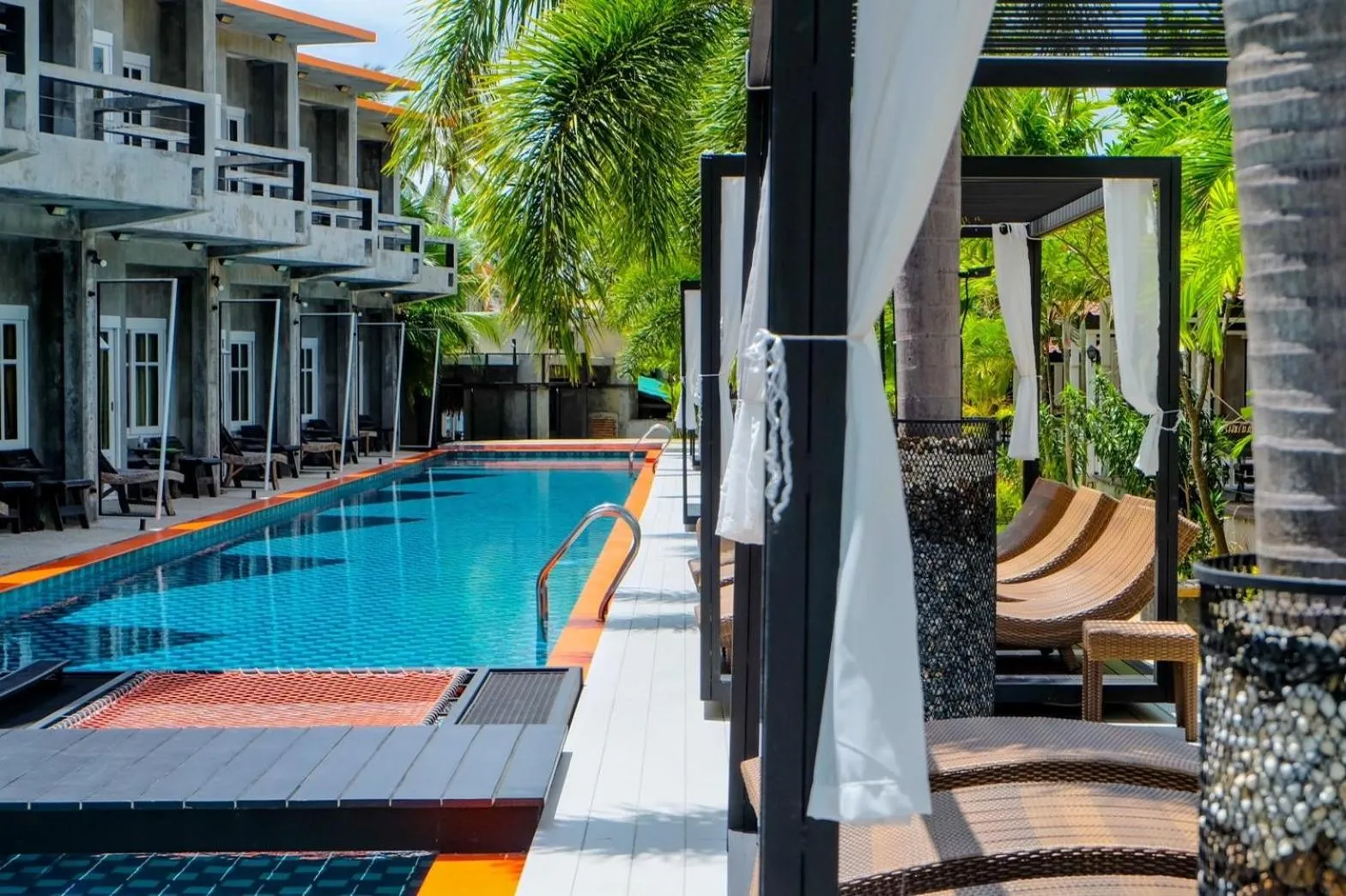 Pool view in See Through Resort Haad Yao