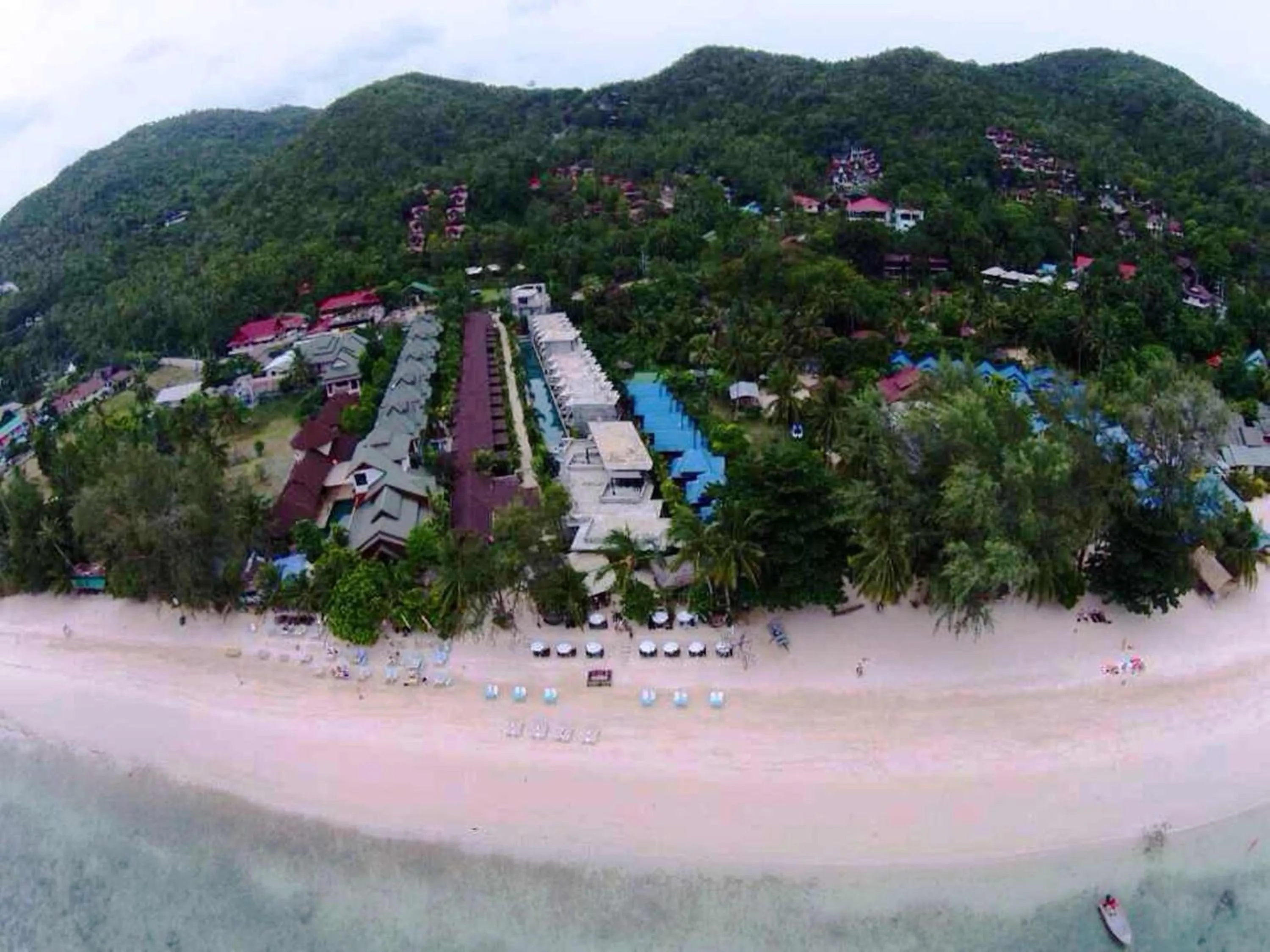 Bird's eye view in See Through Resort Haad Yao