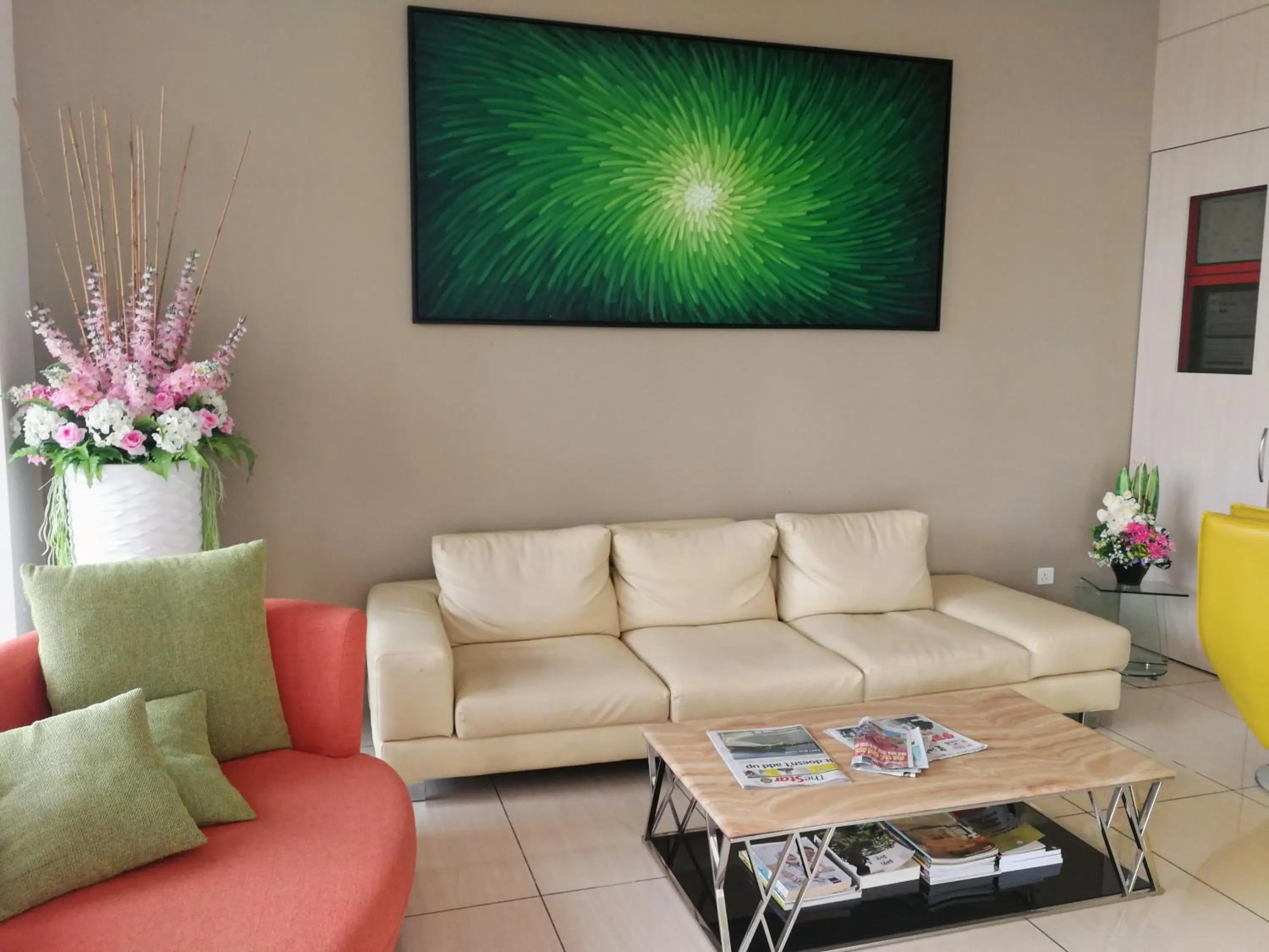 Lobby or reception in Aurora Hotel