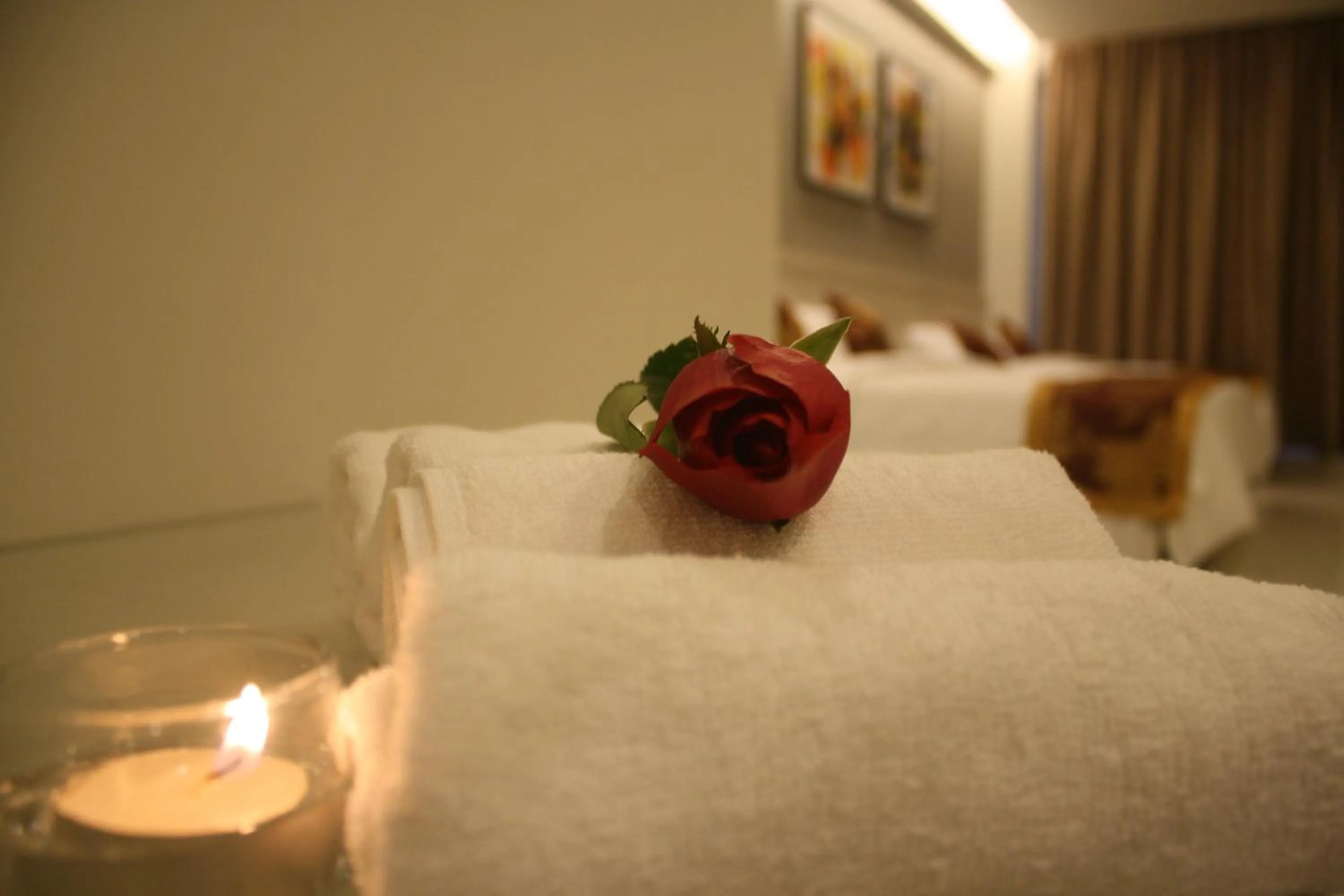Decorative detail, Bed in Aurora Hotel