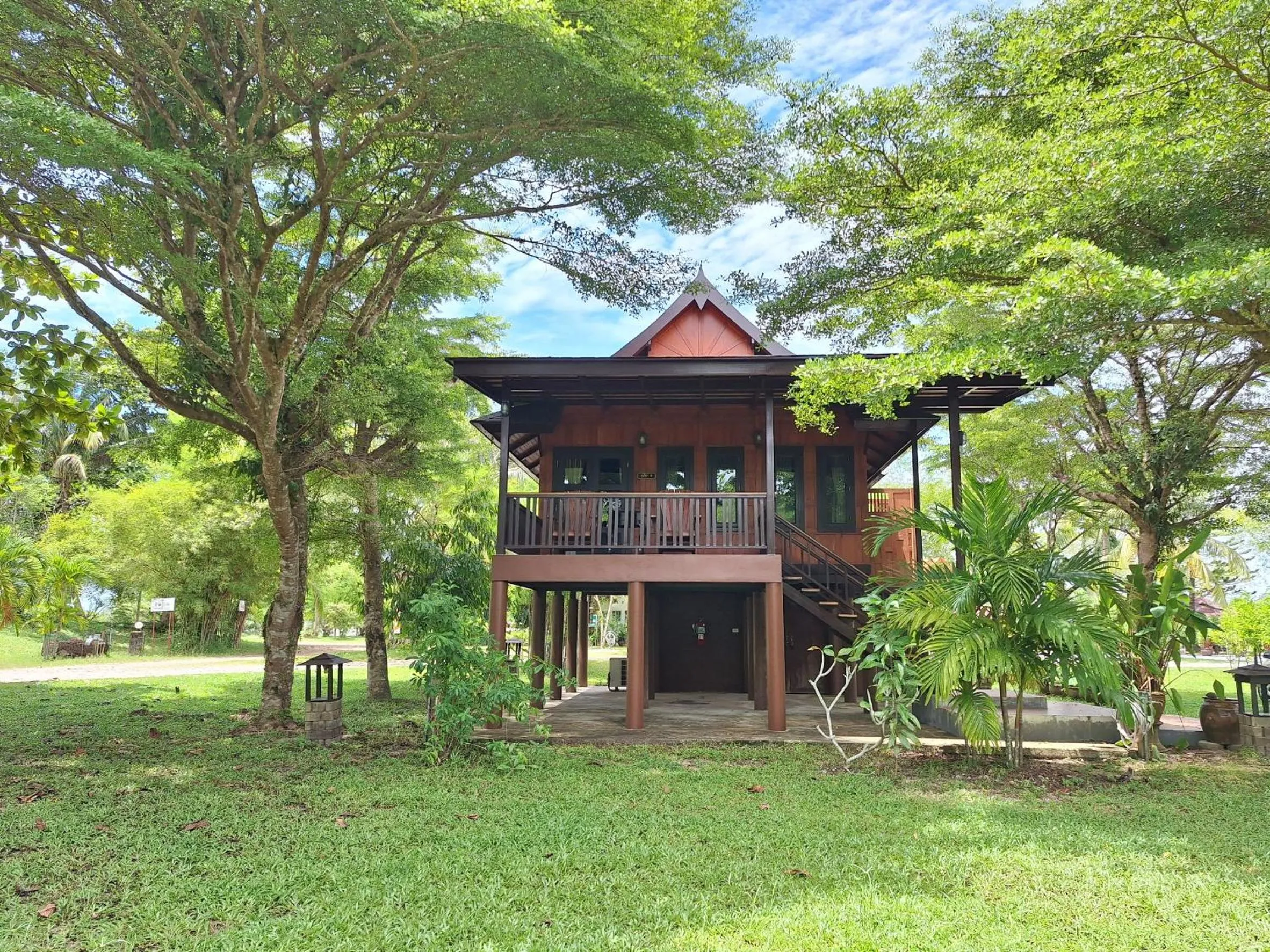 Natural landscape in ThaiLife Wellness & Meditation Resort- SHA Plus