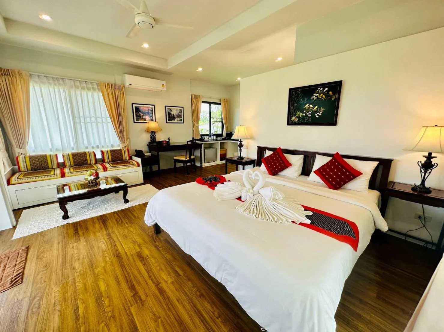 Photo of the whole room, Bed in ThaiLife Wellness & Meditation Resort- SHA Plus