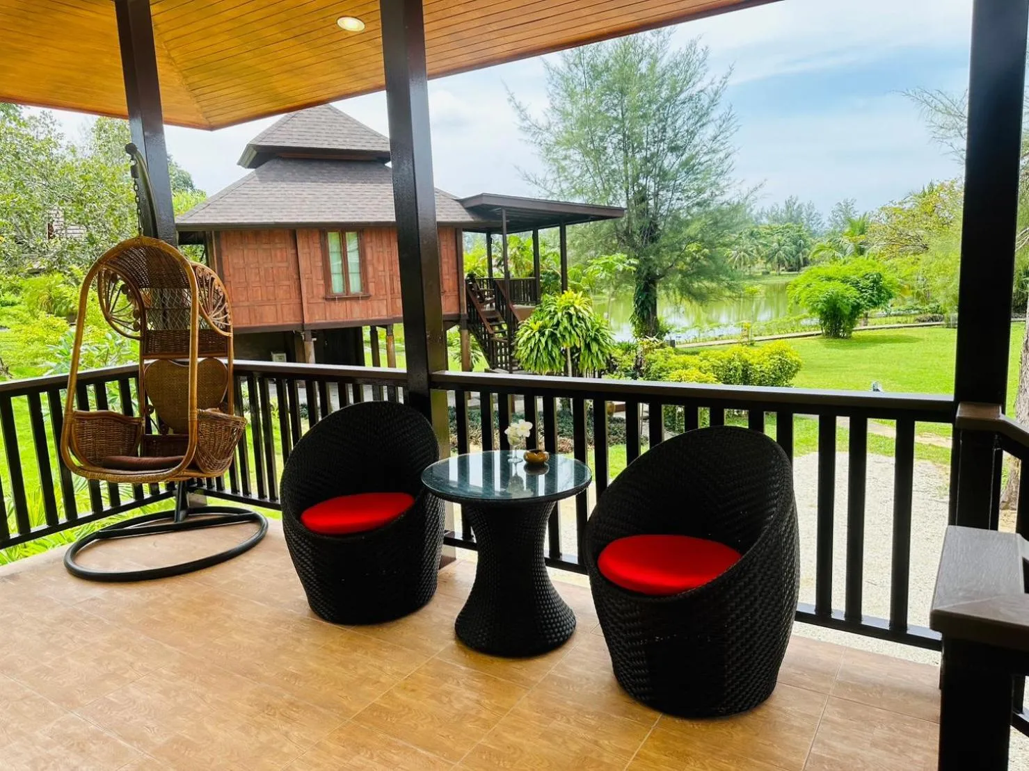 Garden in ThaiLife Wellness & Meditation Resort- SHA Plus