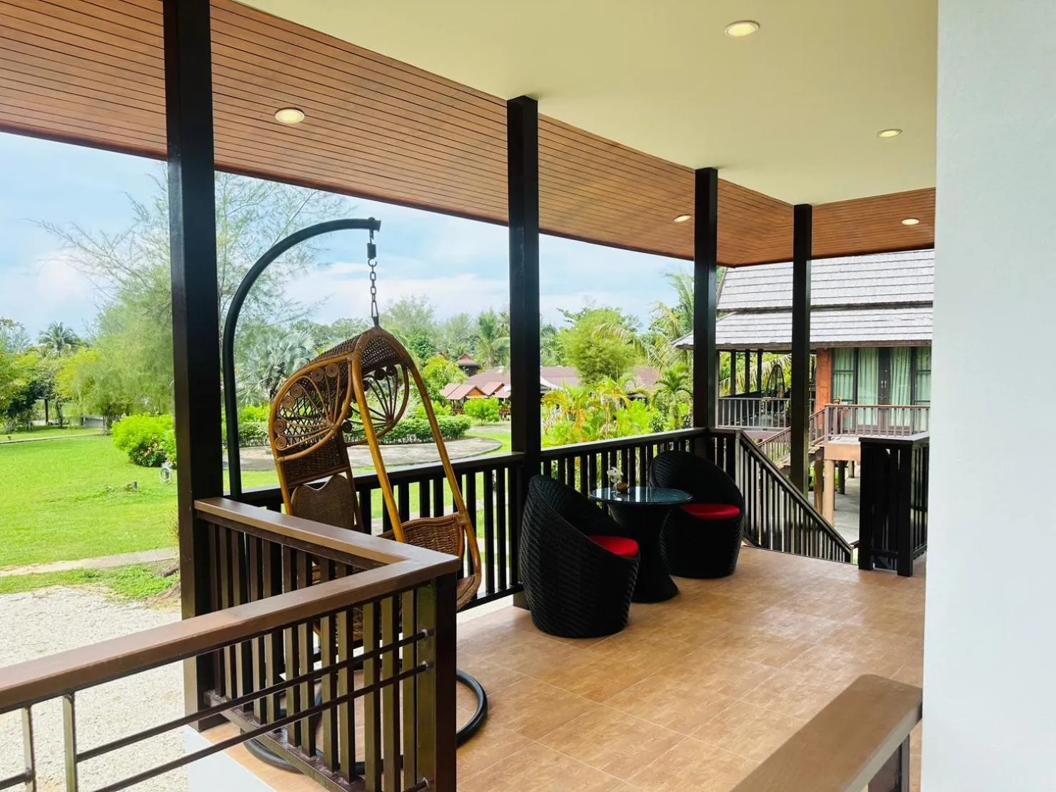 Balcony/Terrace in ThaiLife Wellness & Meditation Resort- SHA Plus