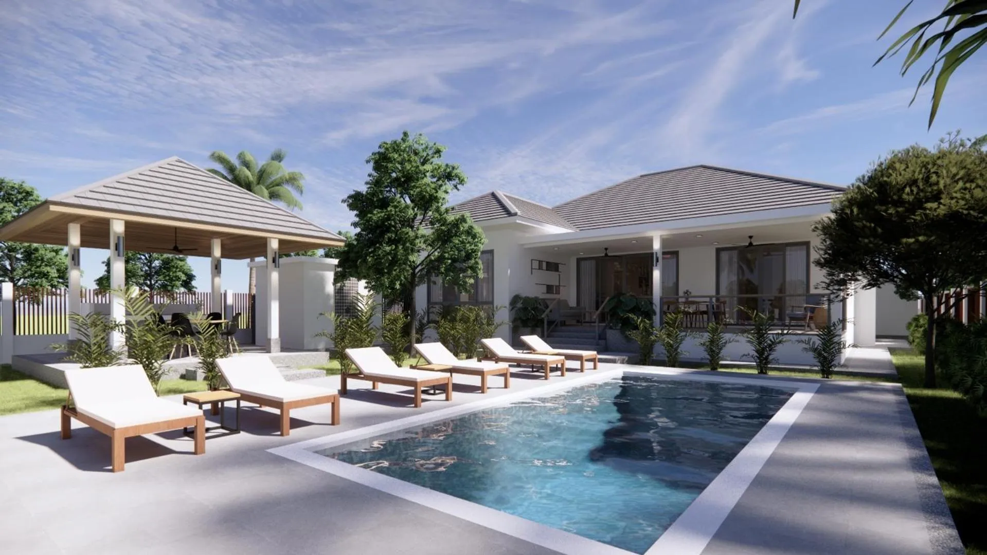 Natural landscape in ThaiLife Wellness & Meditation Resort- SHA Plus