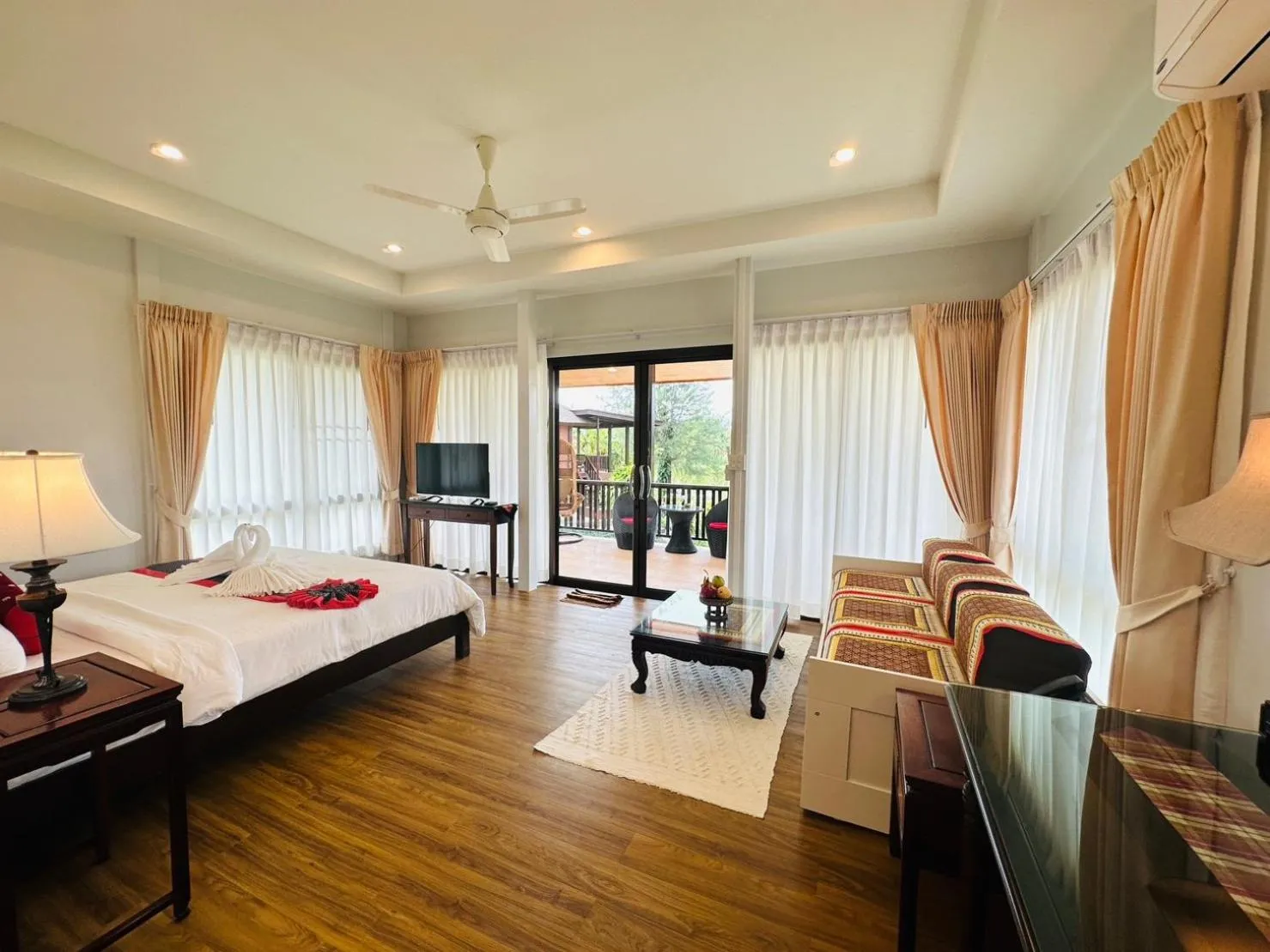 Photo of the whole room, Bed in ThaiLife Wellness & Meditation Resort- SHA Plus