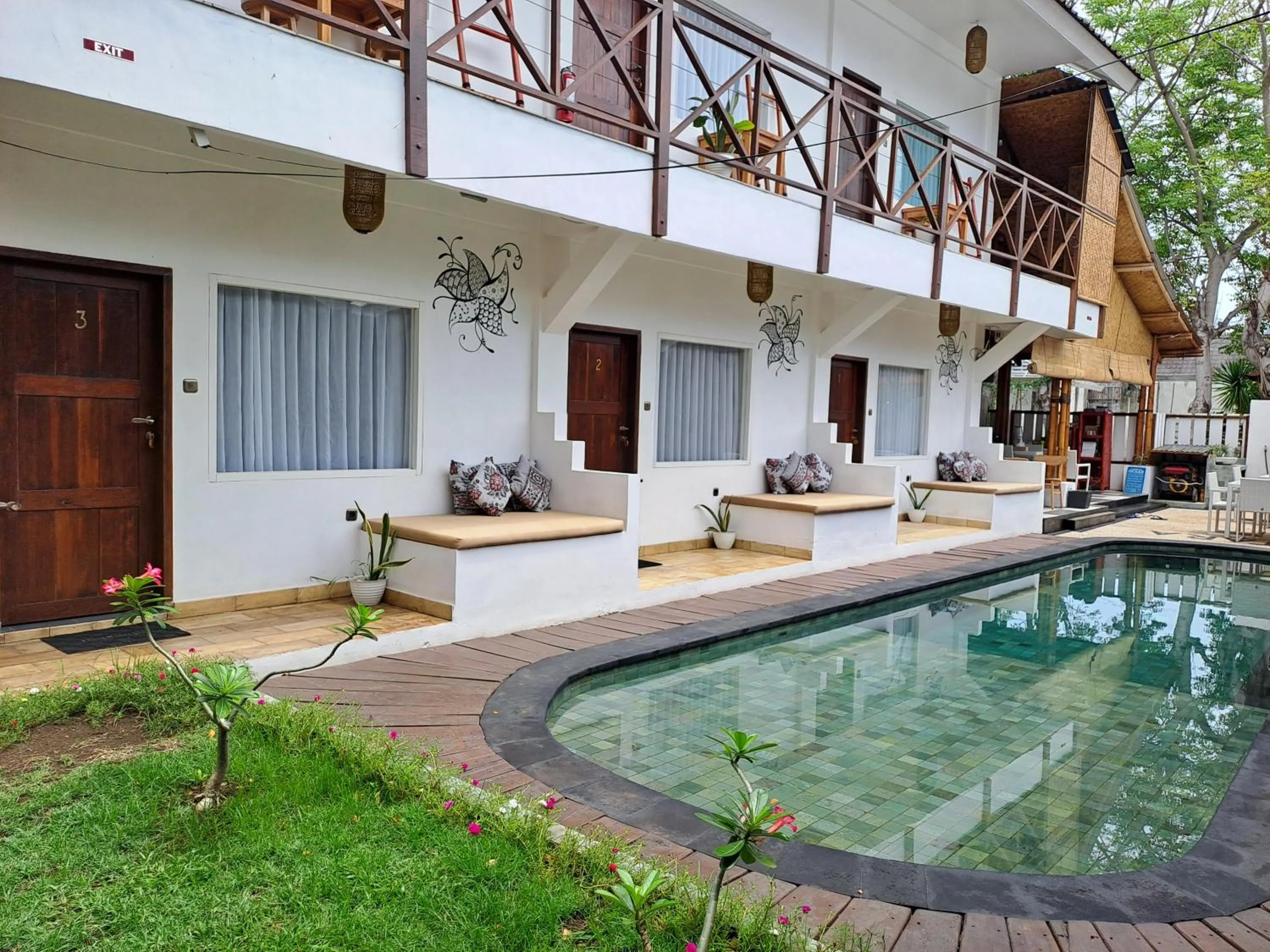 Property building in Katara Gili, Boutique Rooms and Bungalows