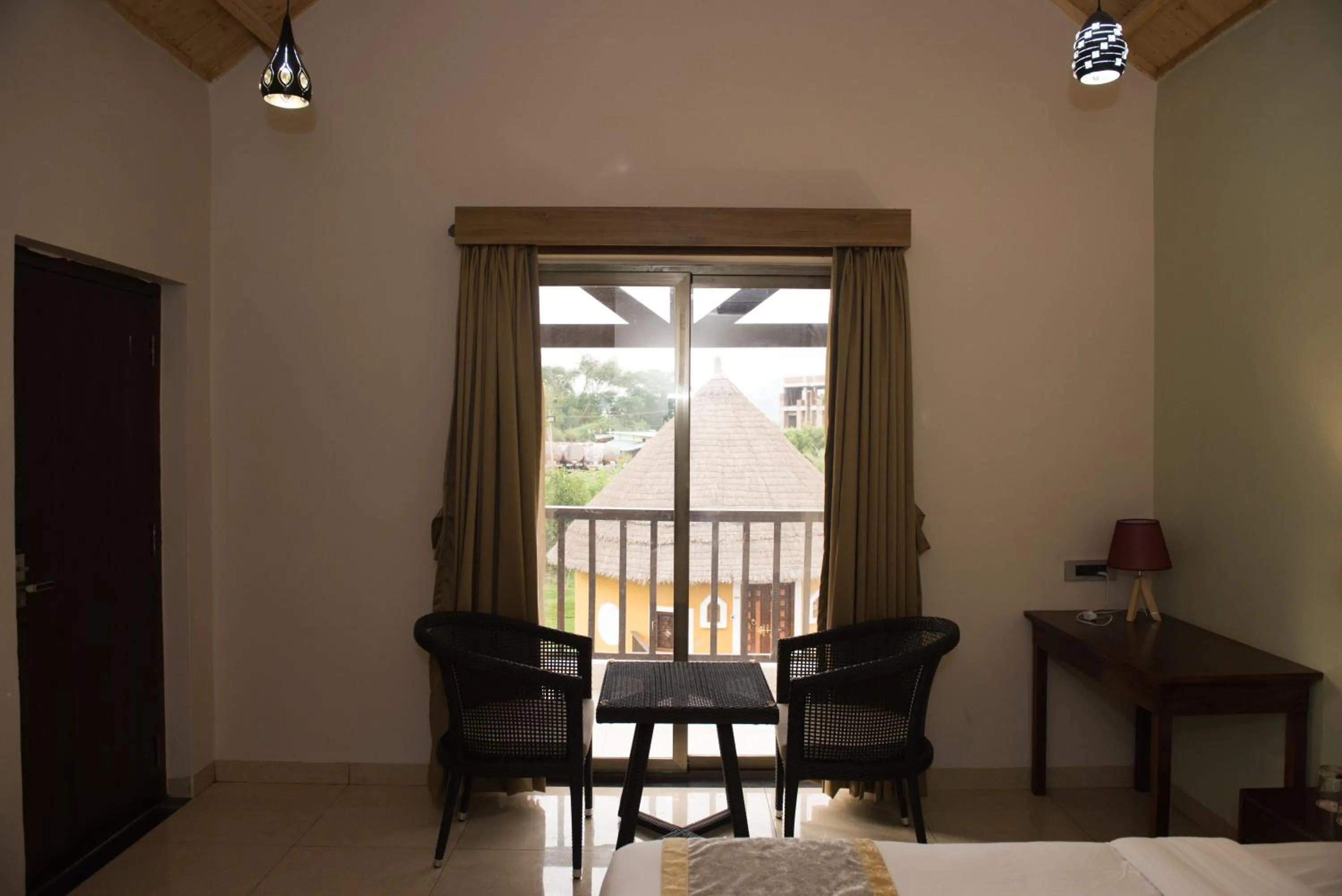 Seating area in Sun Hotel and Resort, Mount Abu