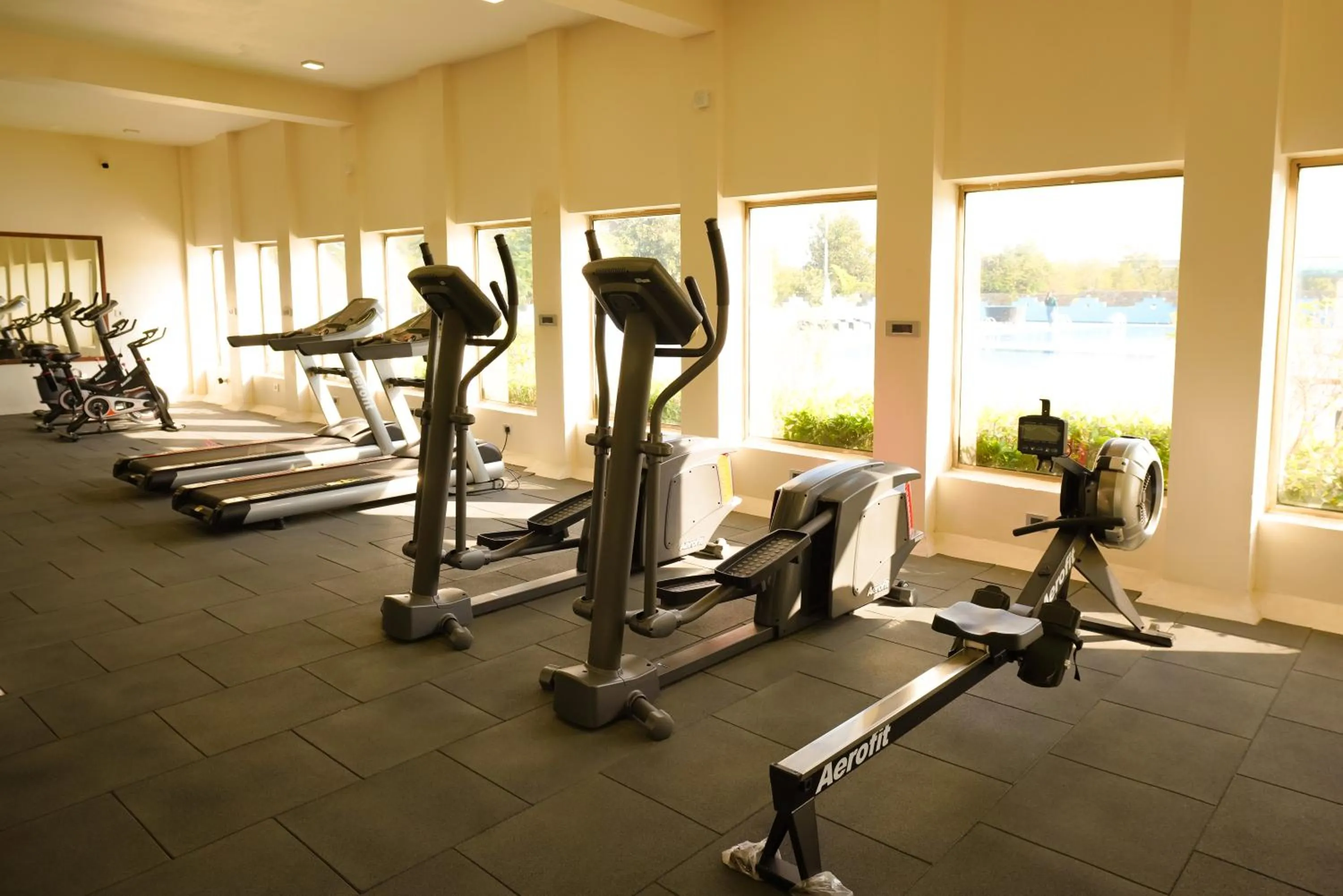 Fitness centre/facilities in Sun Hotel and Resort, Mount Abu