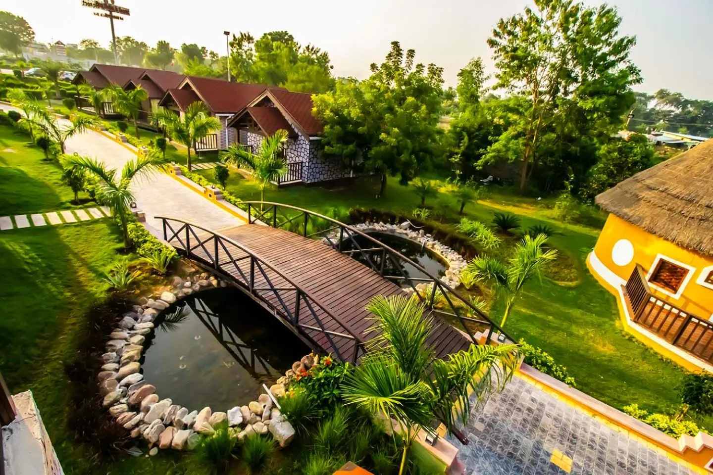 Natural landscape in Sun Hotel and Resort, Mount Abu