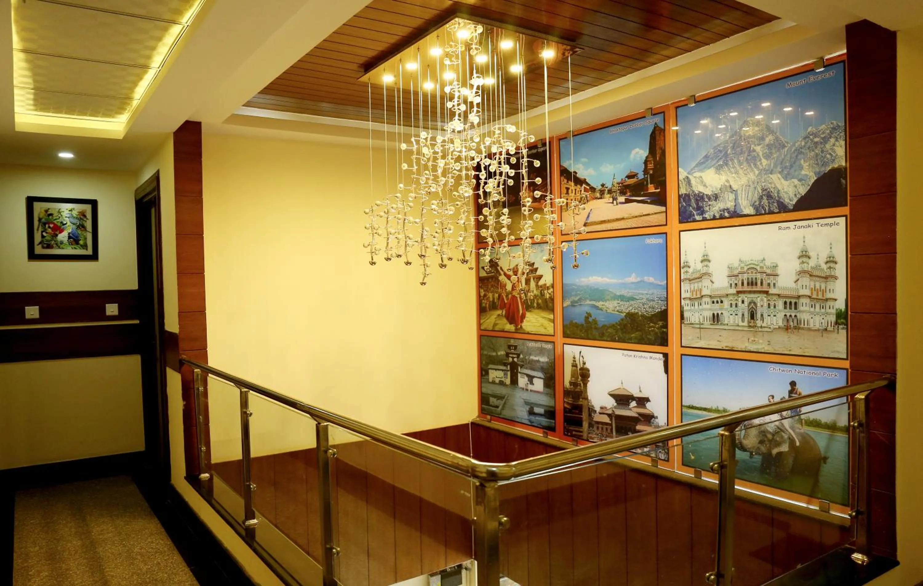 Bird's eye view in Hotel Kathmandu Inn