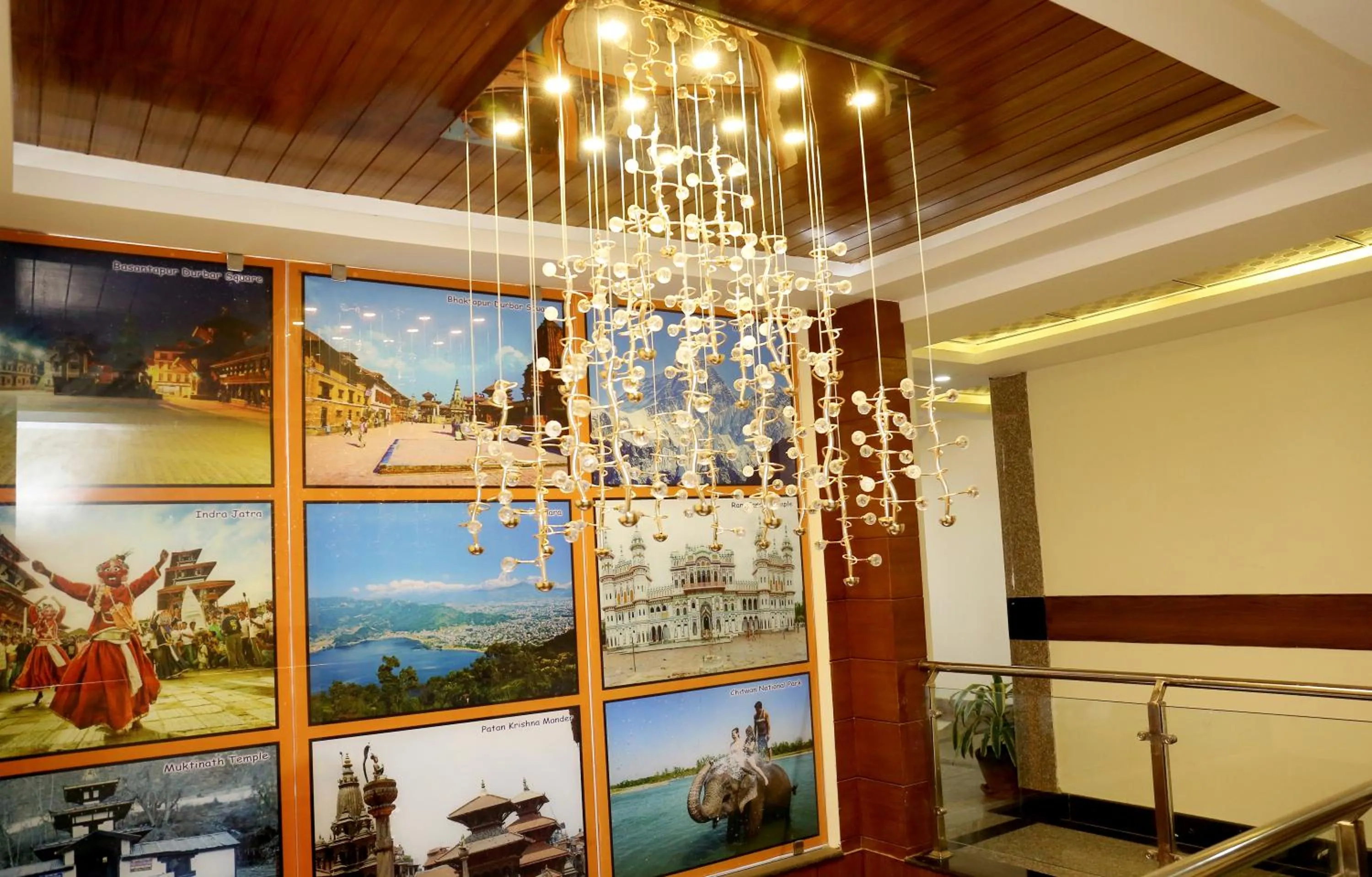 Bird's eye view in Hotel Kathmandu Inn