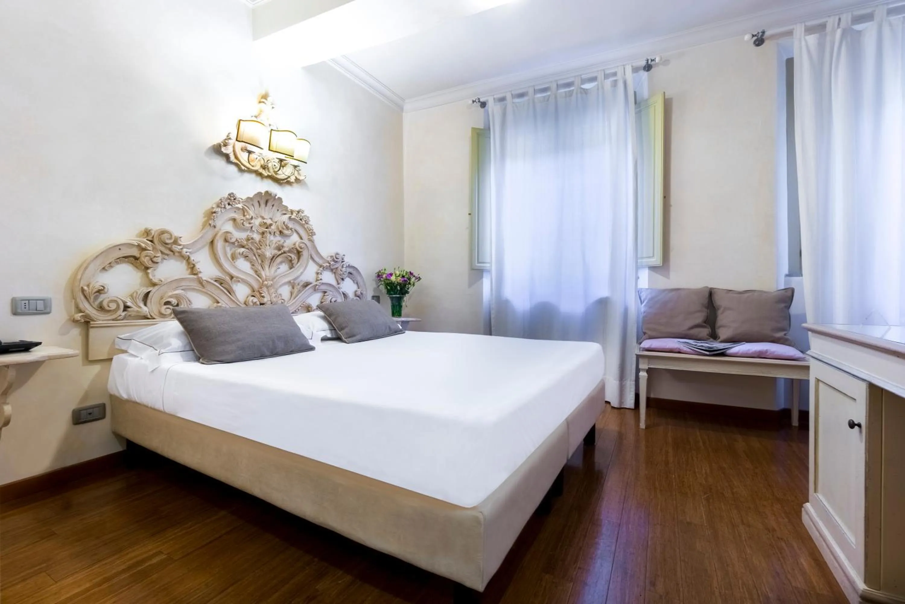 Bedroom, Bed in Hotel Art Atelier - Place of Charme