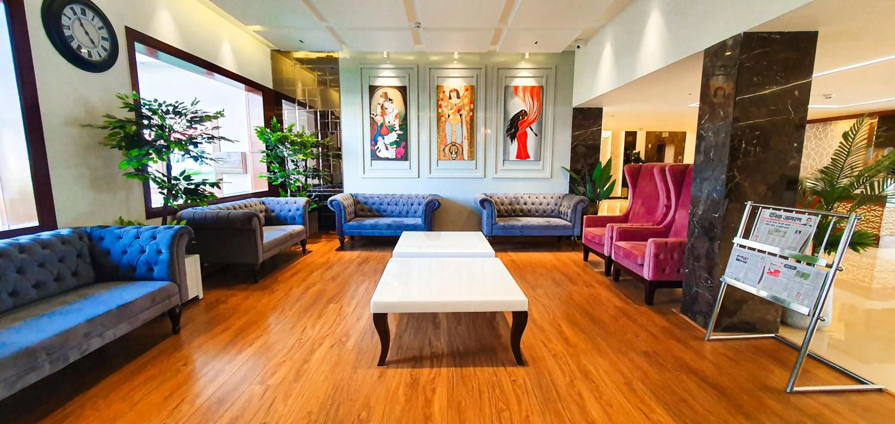 Lobby or reception in Cardinal Ambica