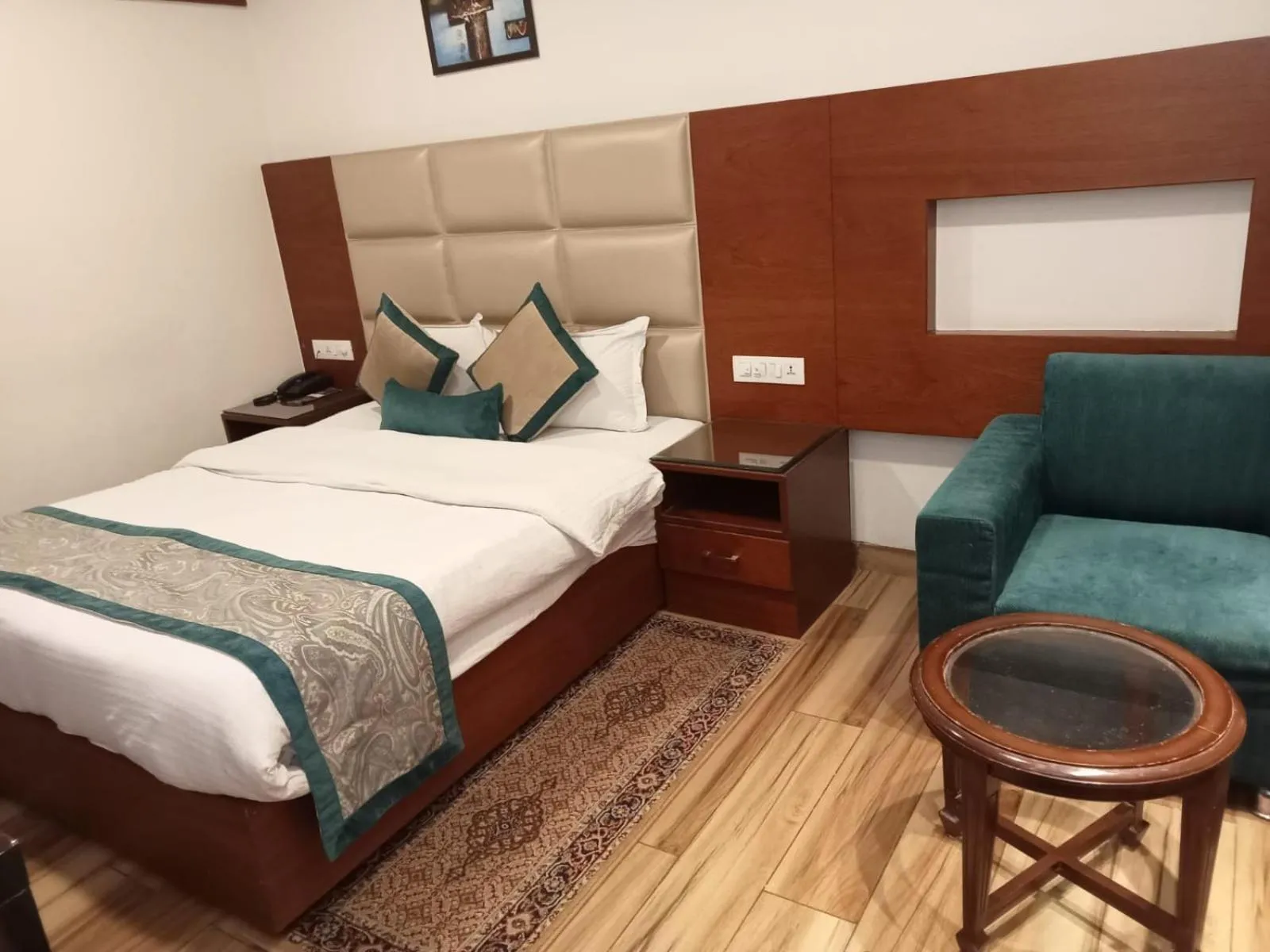 Bed in Cardinal Ambica