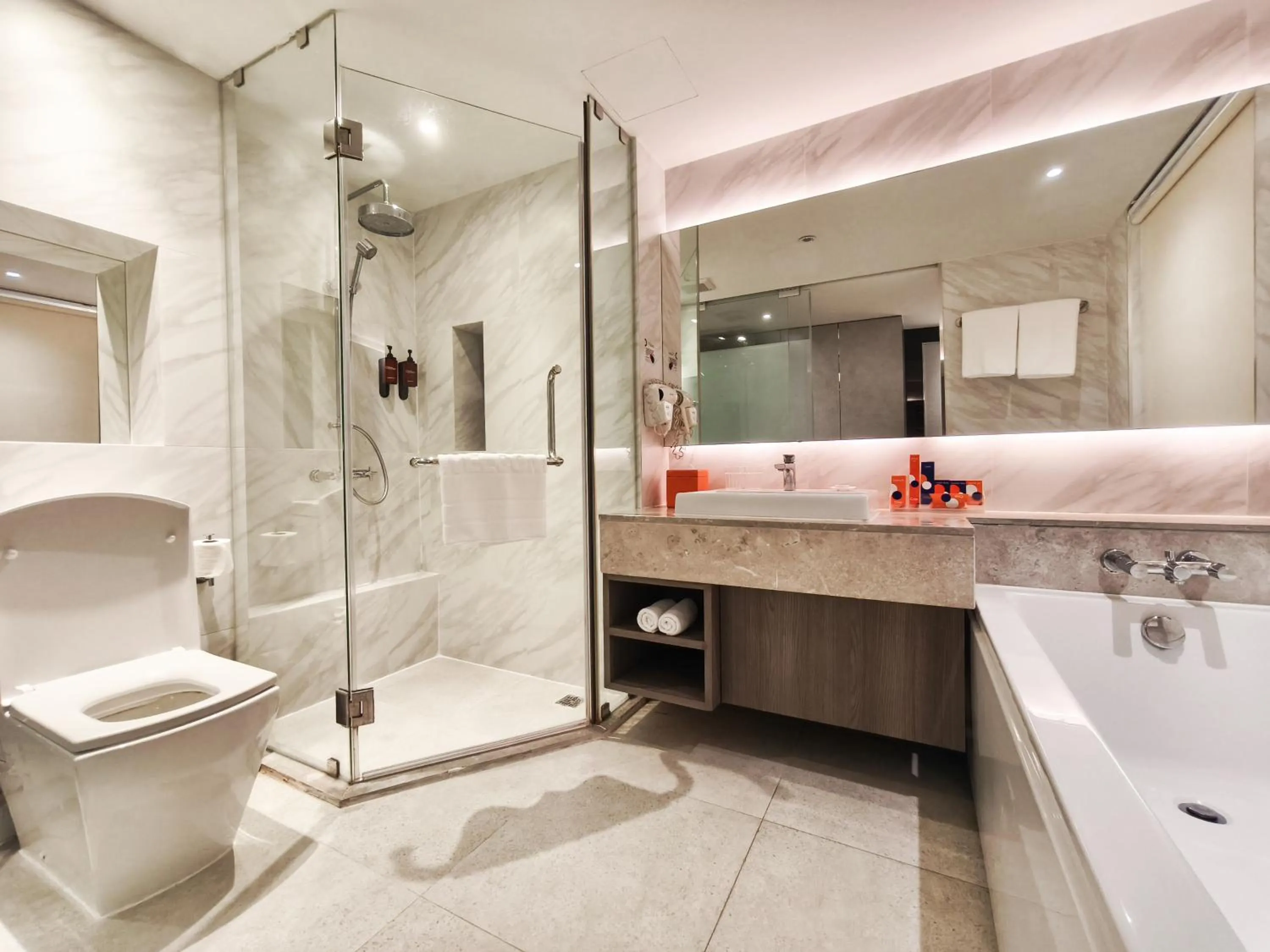 Shower in Citrus Suites Sukhumvit 6 by Compass Hospitality