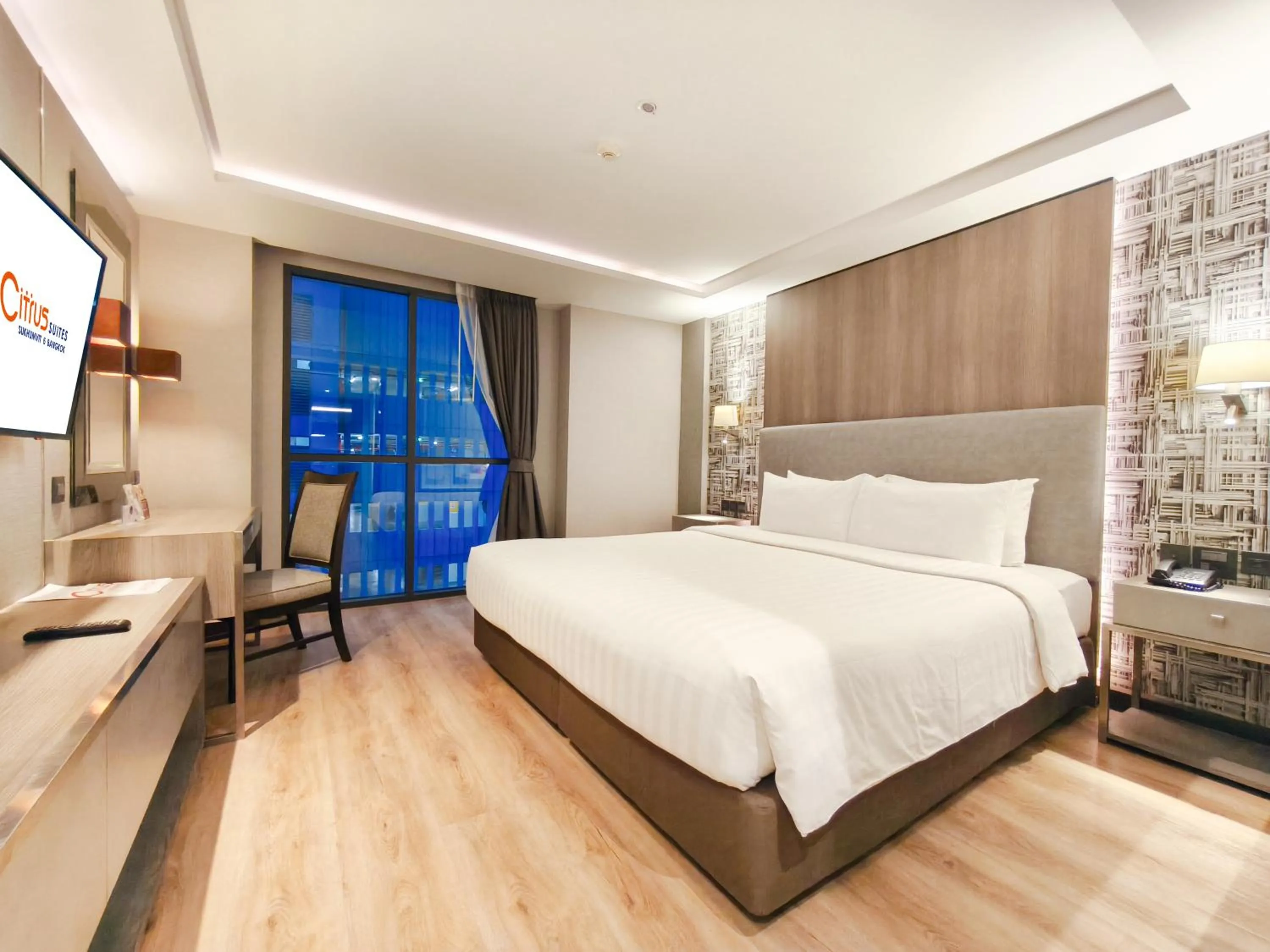 Bed in Citrus Suites Sukhumvit 6 by Compass Hospitality