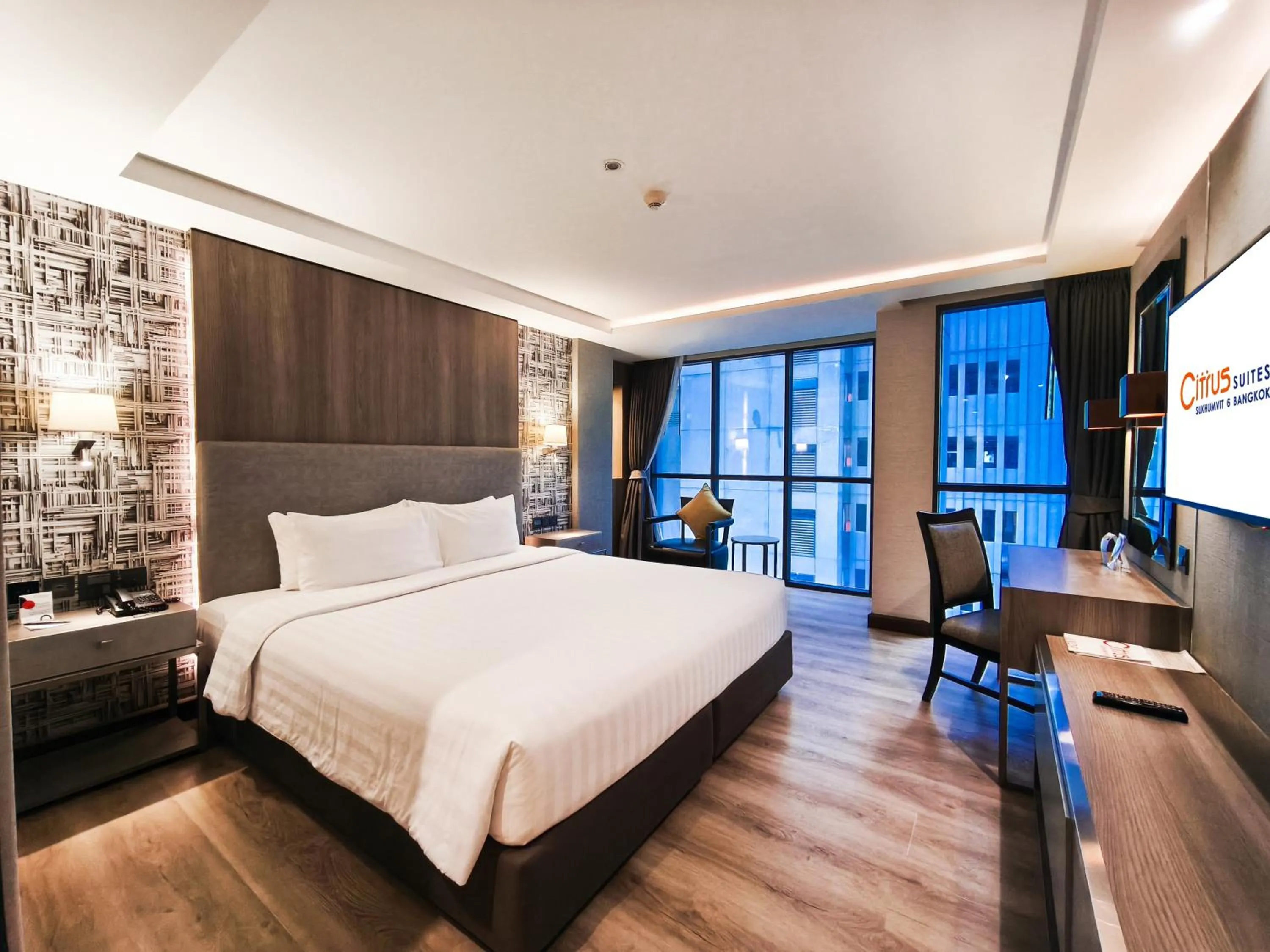Bed in Citrus Suites Sukhumvit 6 by Compass Hospitality
