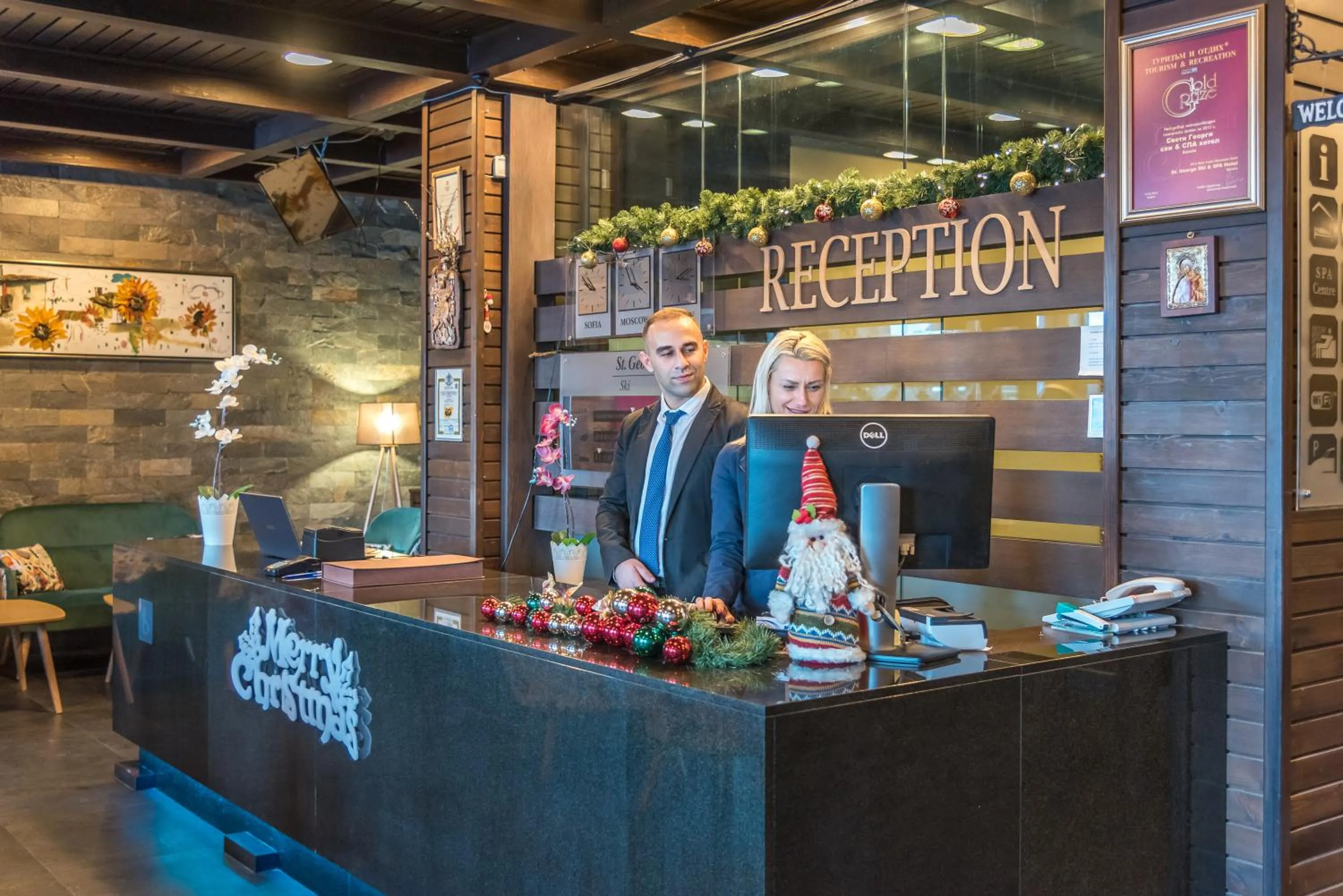 Lobby or reception in St George Ski & Holiday - Half Board & All Inclusive