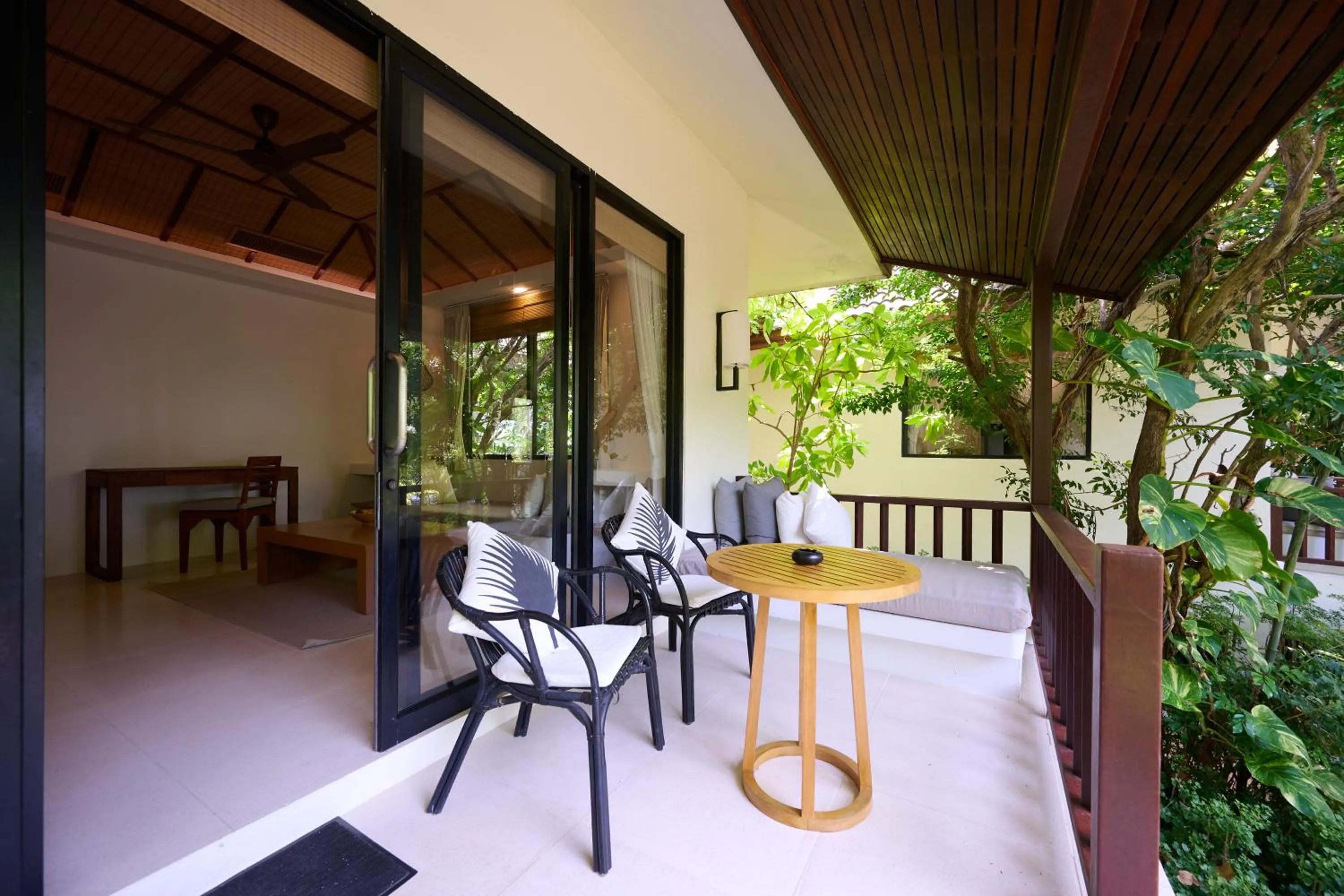 Balcony/Terrace in Paradise Beach Resort, Koh Samui - SHA Extra Plus