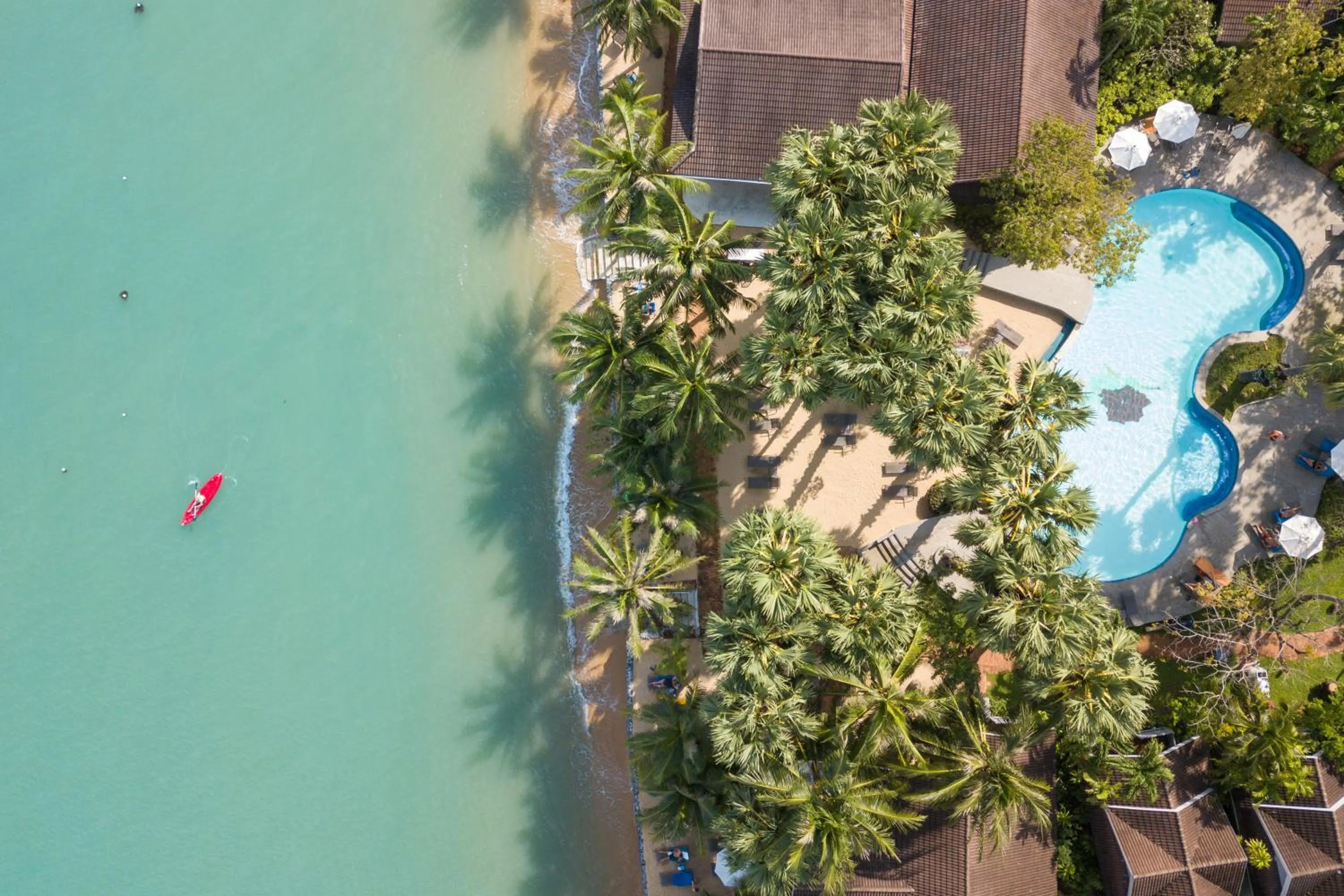 Bird's eye view in Paradise Beach Resort, Koh Samui - SHA Extra Plus