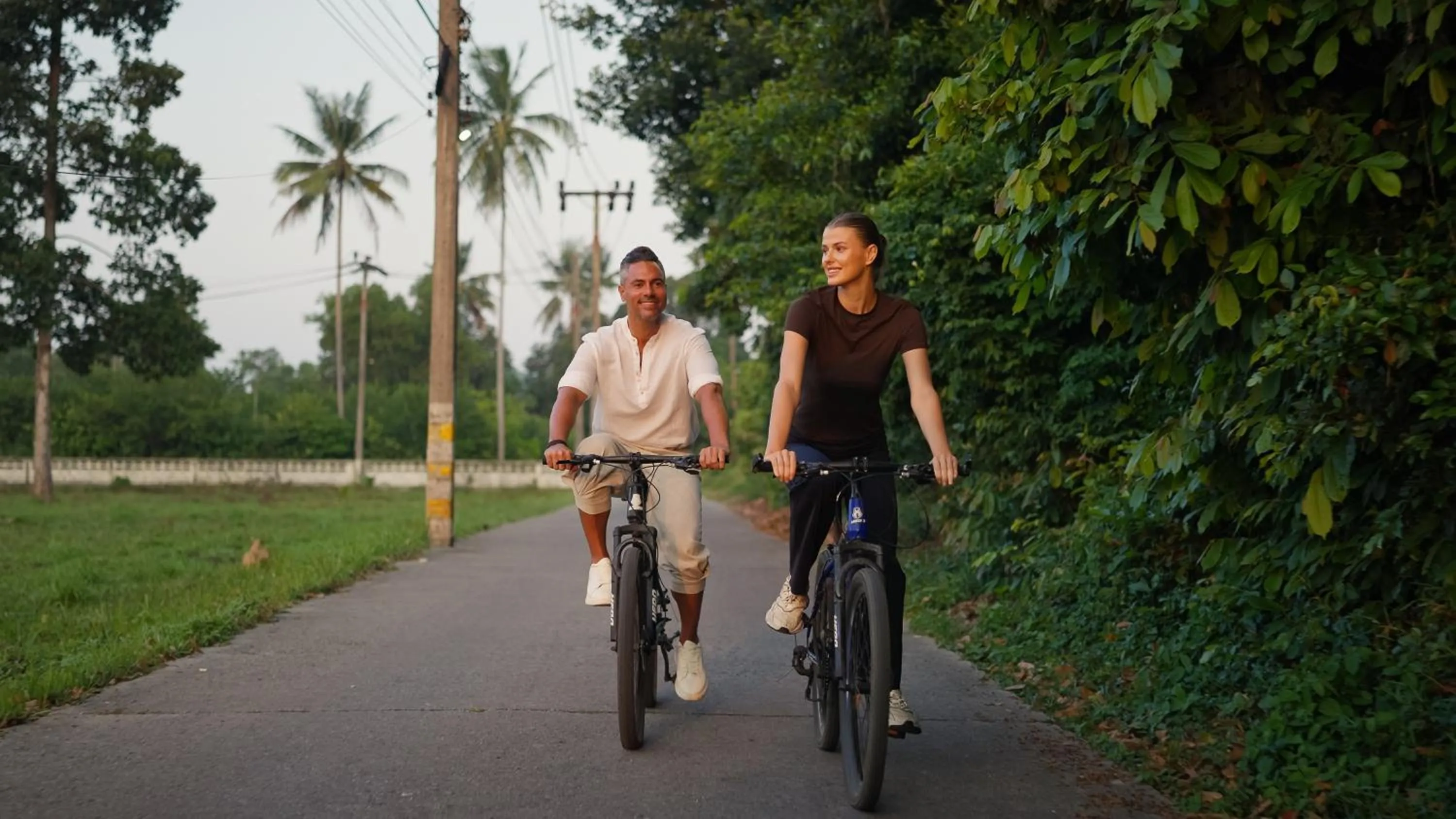 Cycling in Paradise Beach Resort, Koh Samui - SHA Extra Plus