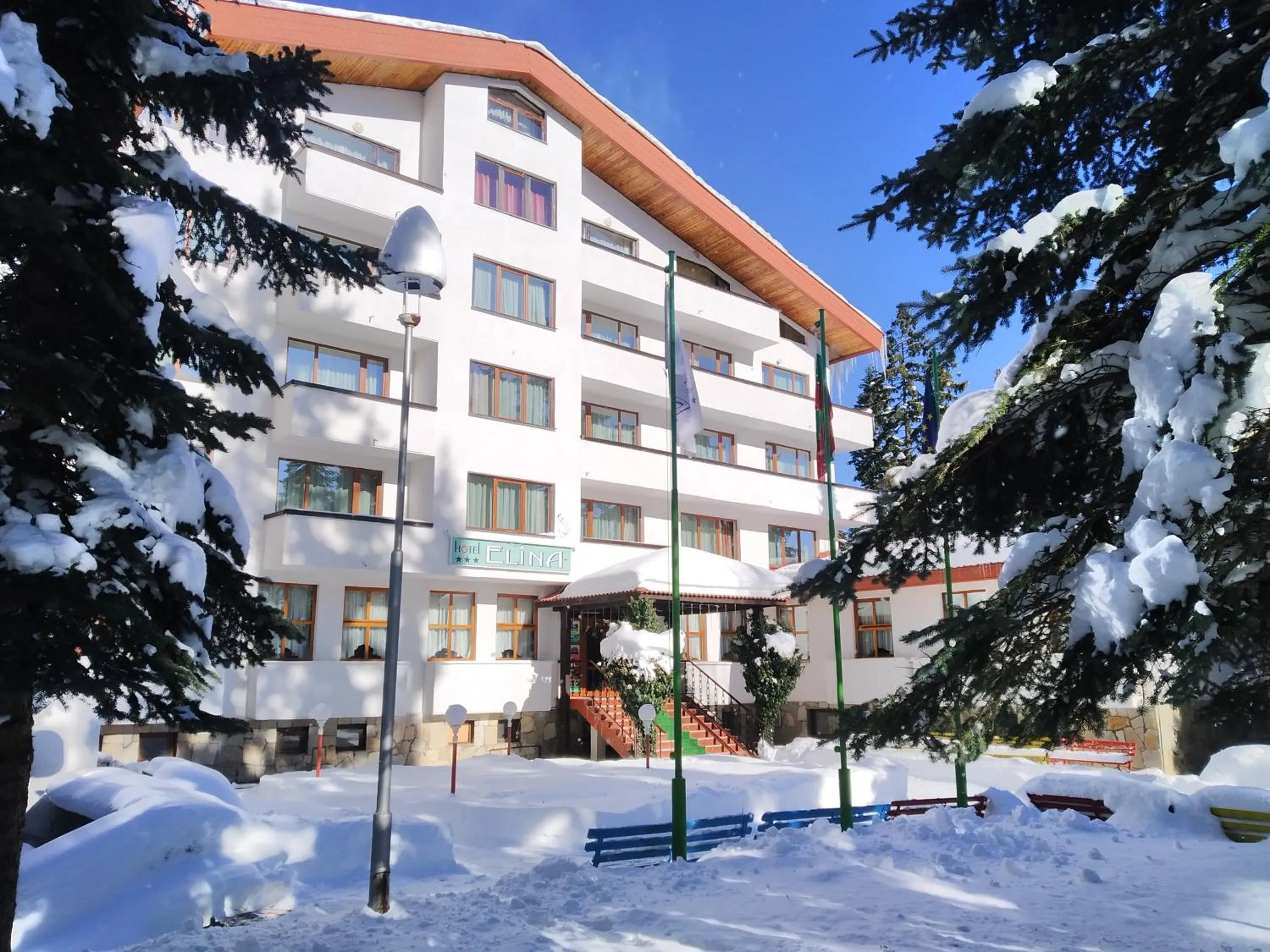 Property building in Elina Hotel