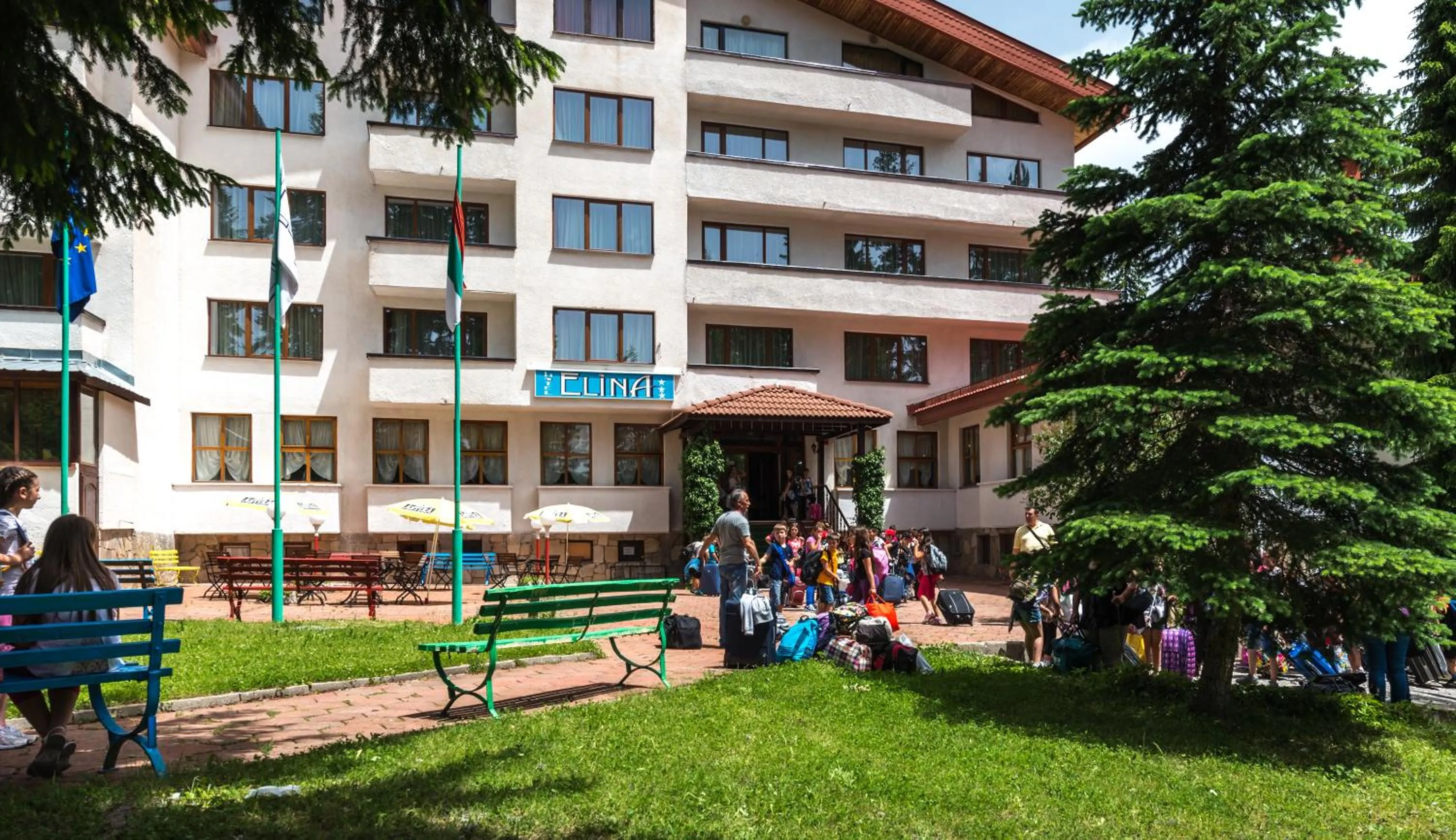 On site in Elina Hotel