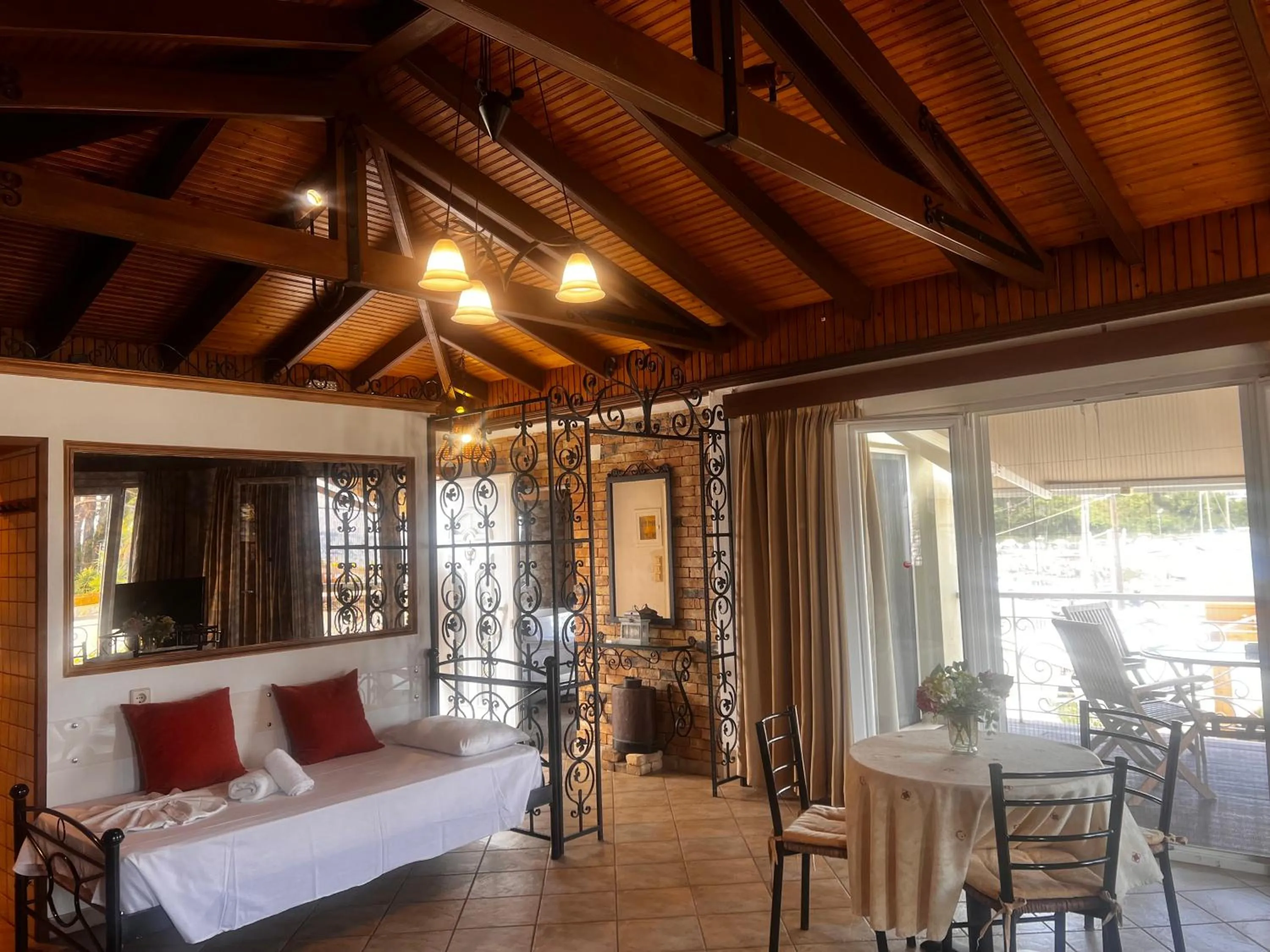 Bed in Molfetta Beach Hotel