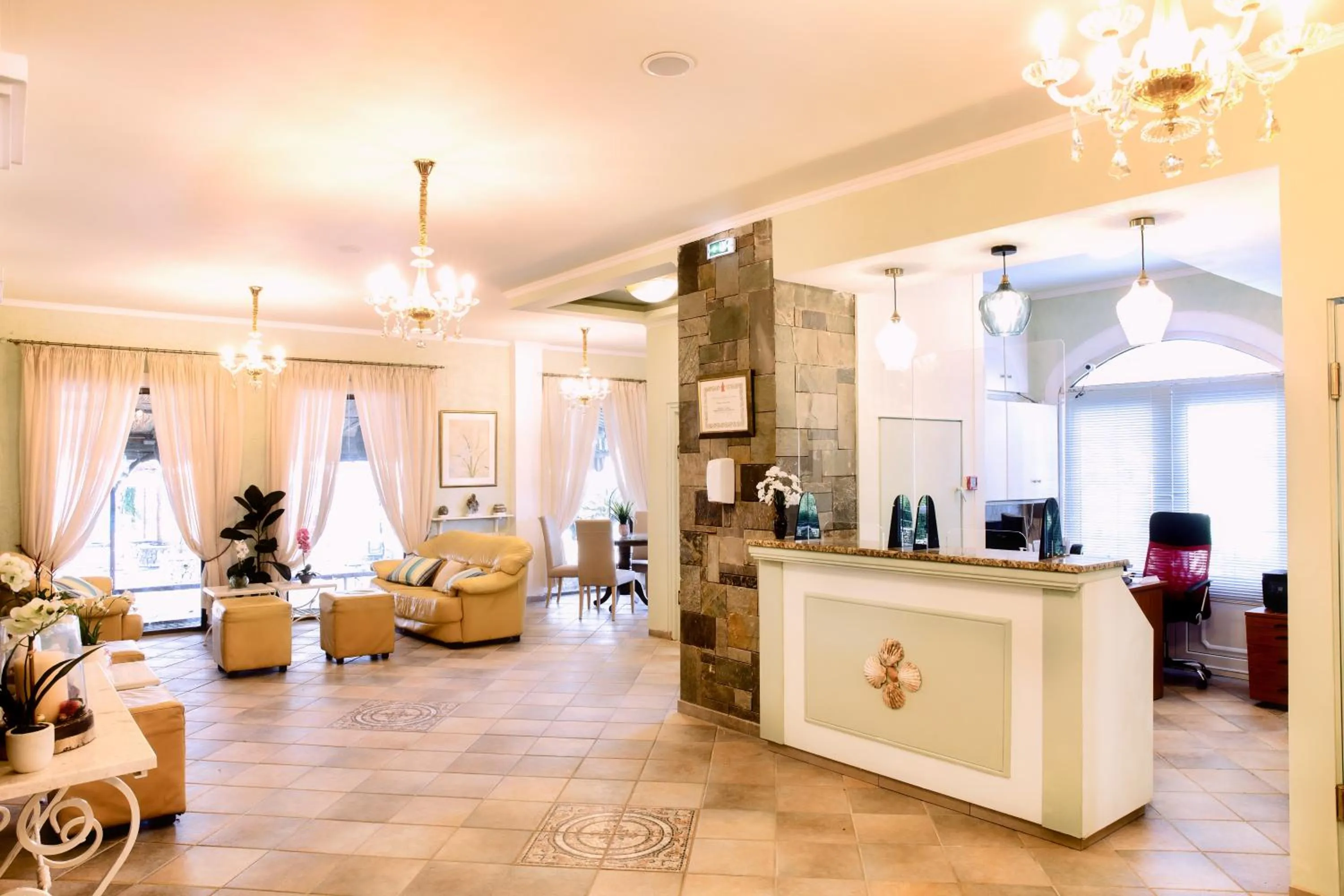 Lobby or reception in Molfetta Beach Hotel