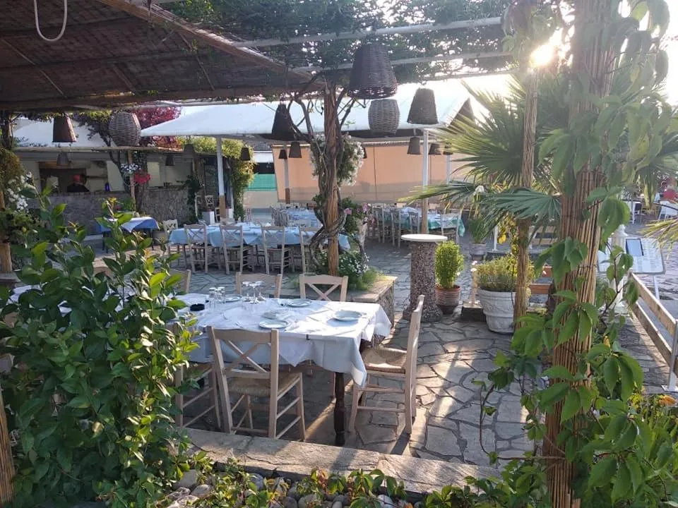 Patio in Molfetta Beach Hotel