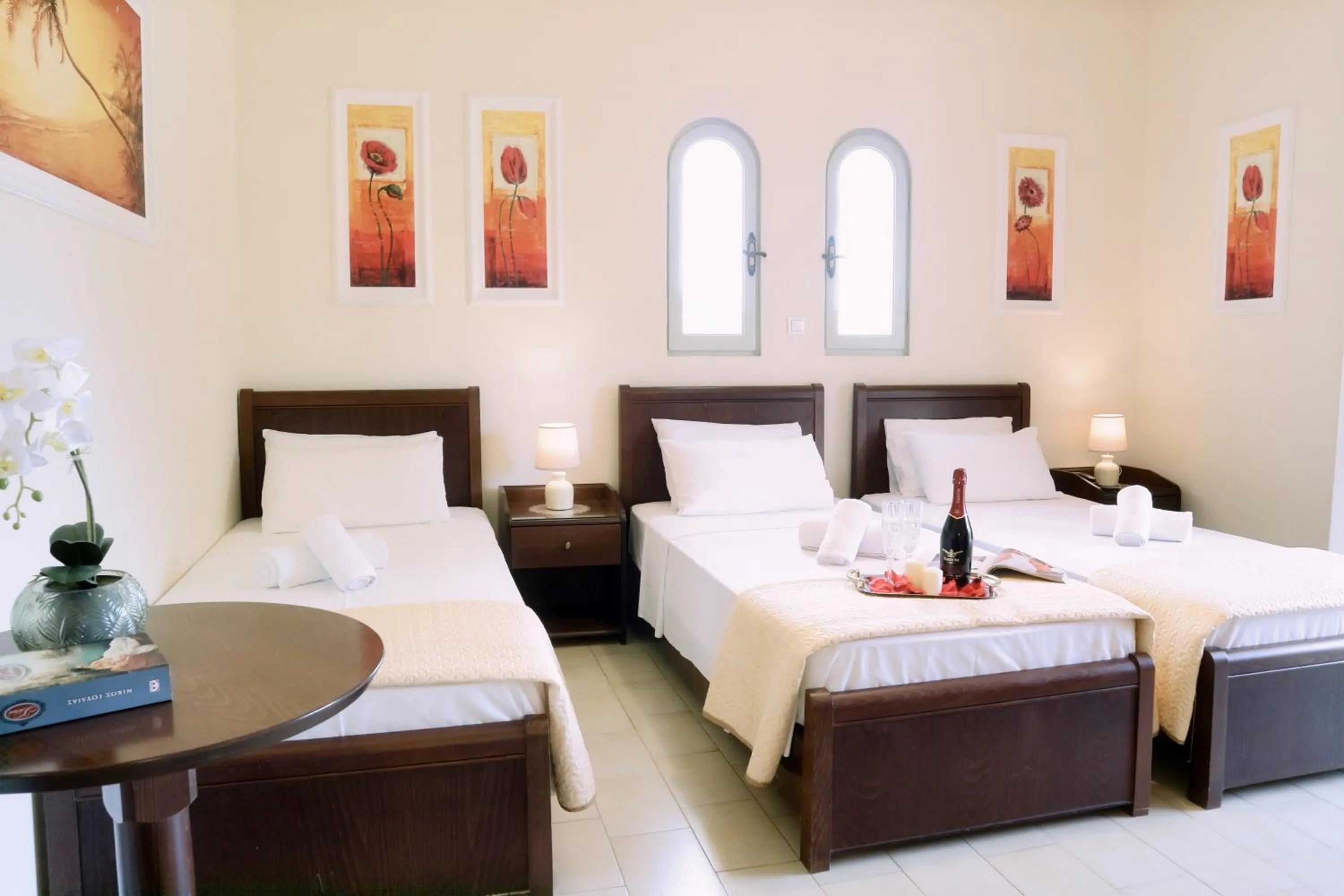Bed in Molfetta Beach Hotel