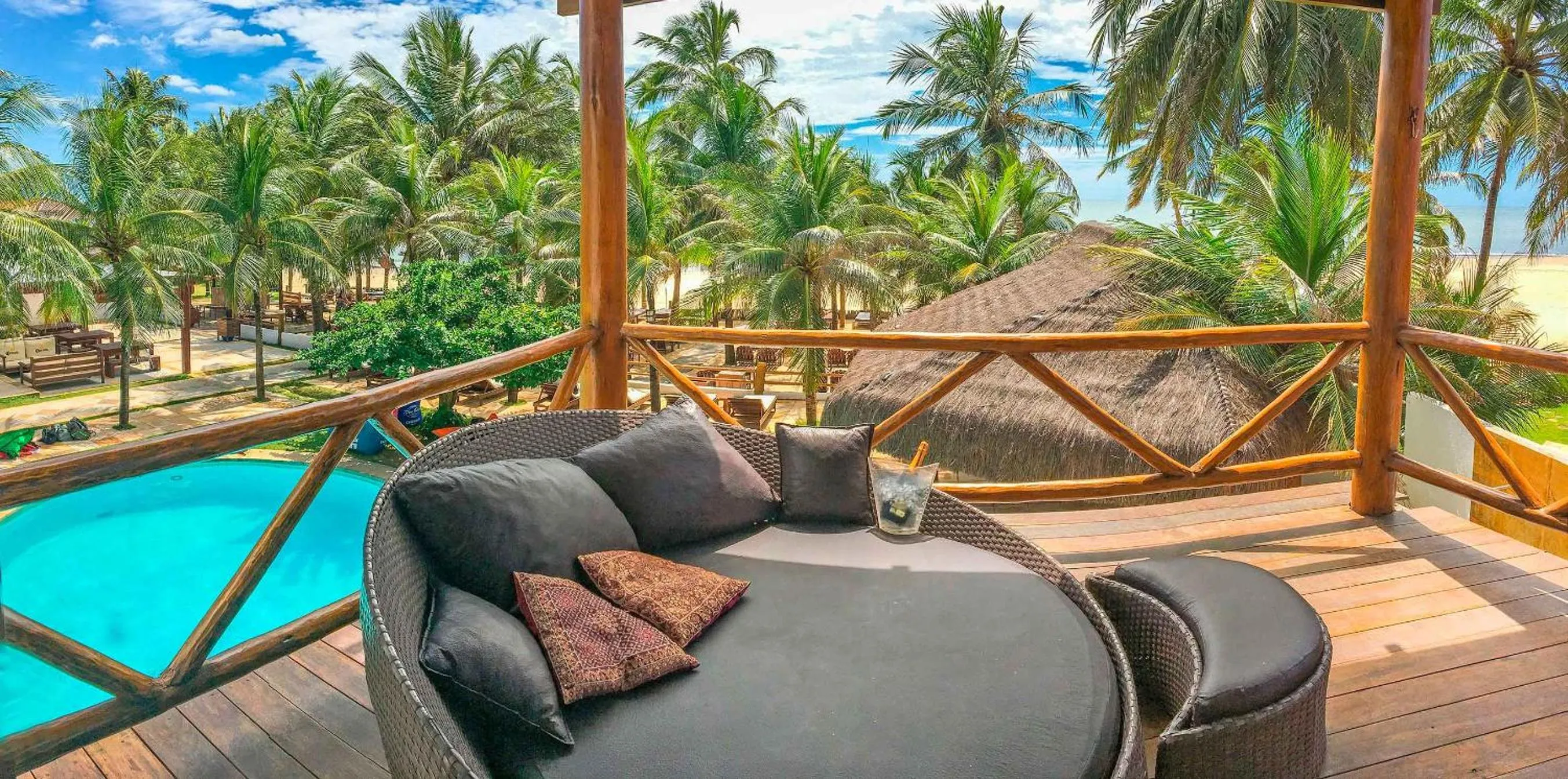 Balcony/Terrace in Duro Beach Hotel
